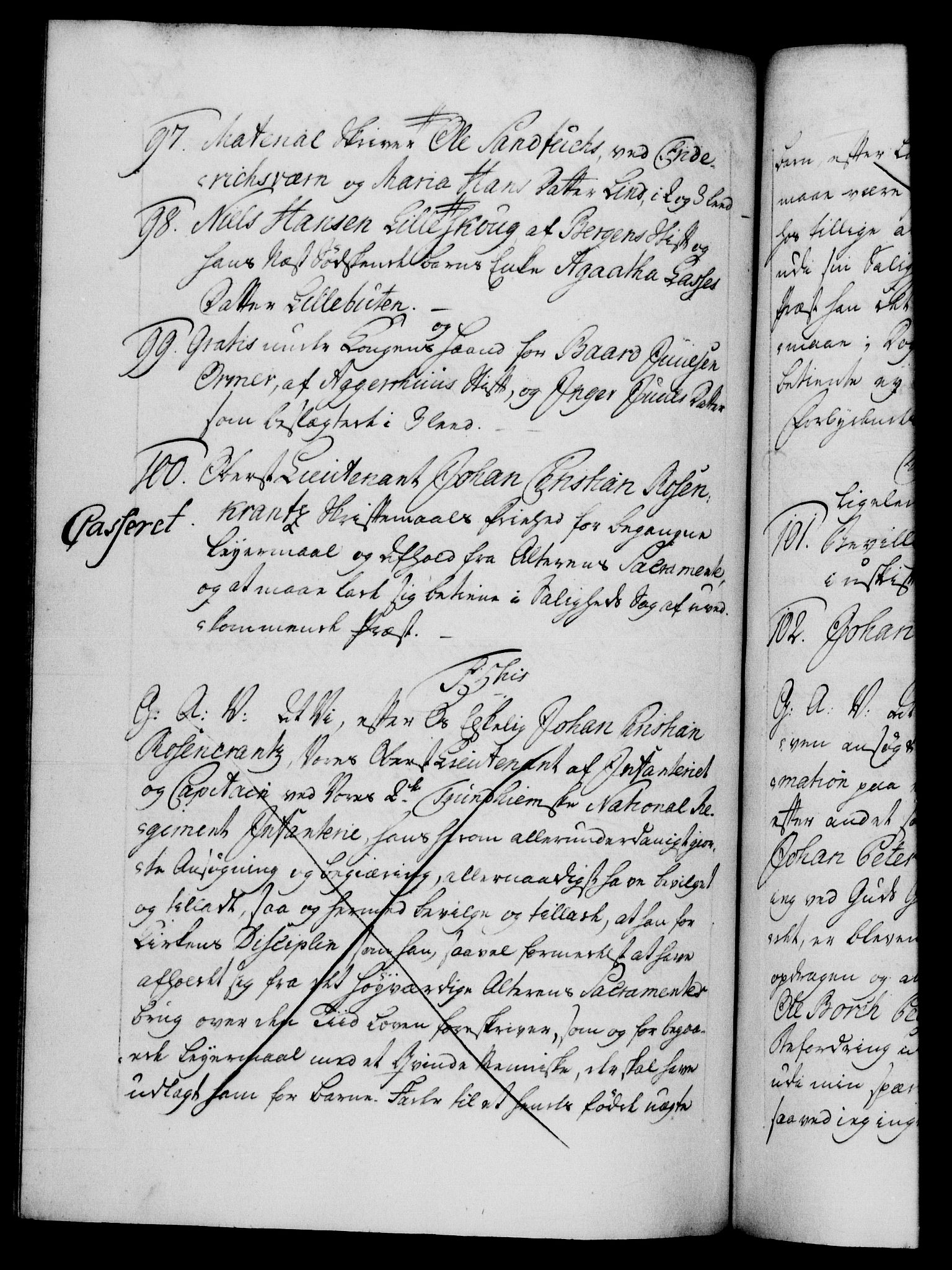 Danske Kanselli 1572-1799, RA/EA-3023/F/Fc/Fca/Fcaa/L0042: Norske registre, 1763-1766, p. 287b