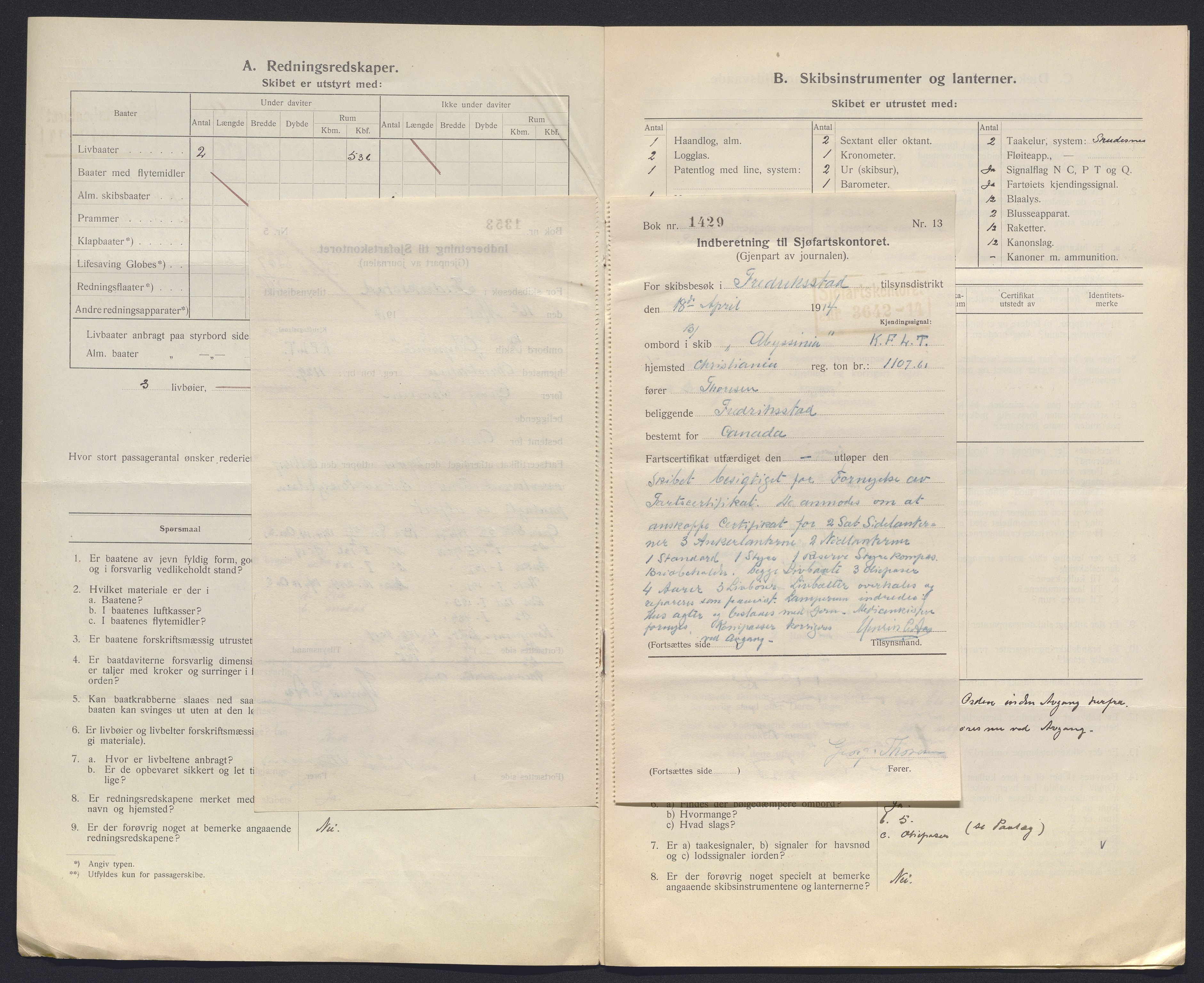 Sjøfartsdirektoratet med forløpere, skipsmapper slettede skip, AV/RA-S-4998/F/Fa/L0001: --, 1860-1922, p. 120