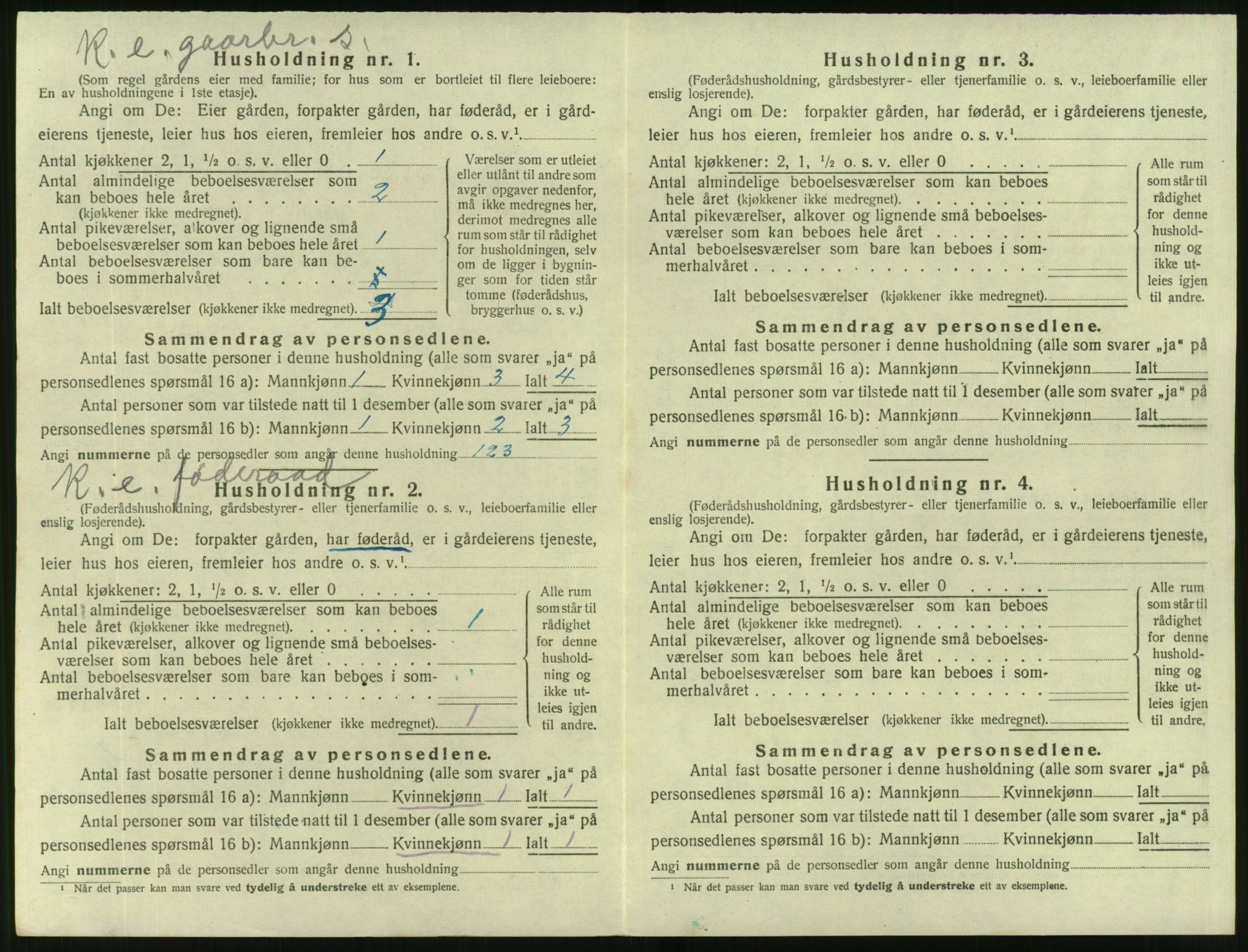 SAT, 1920 census for Vanylven, 1920, p. 622