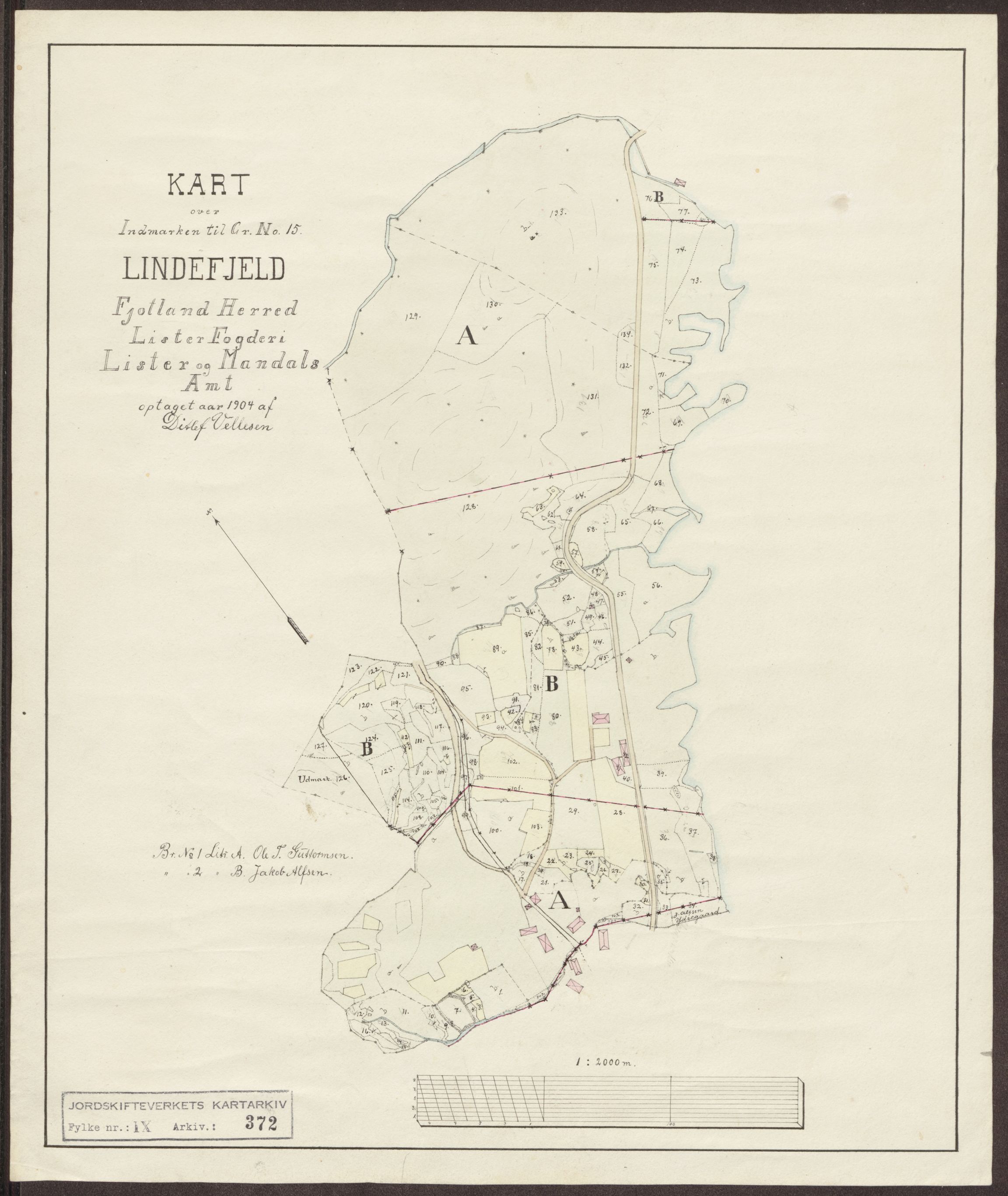 Jordskifteverkets kartarkiv, RA/S-3929/T, 1859-1988, p. 422