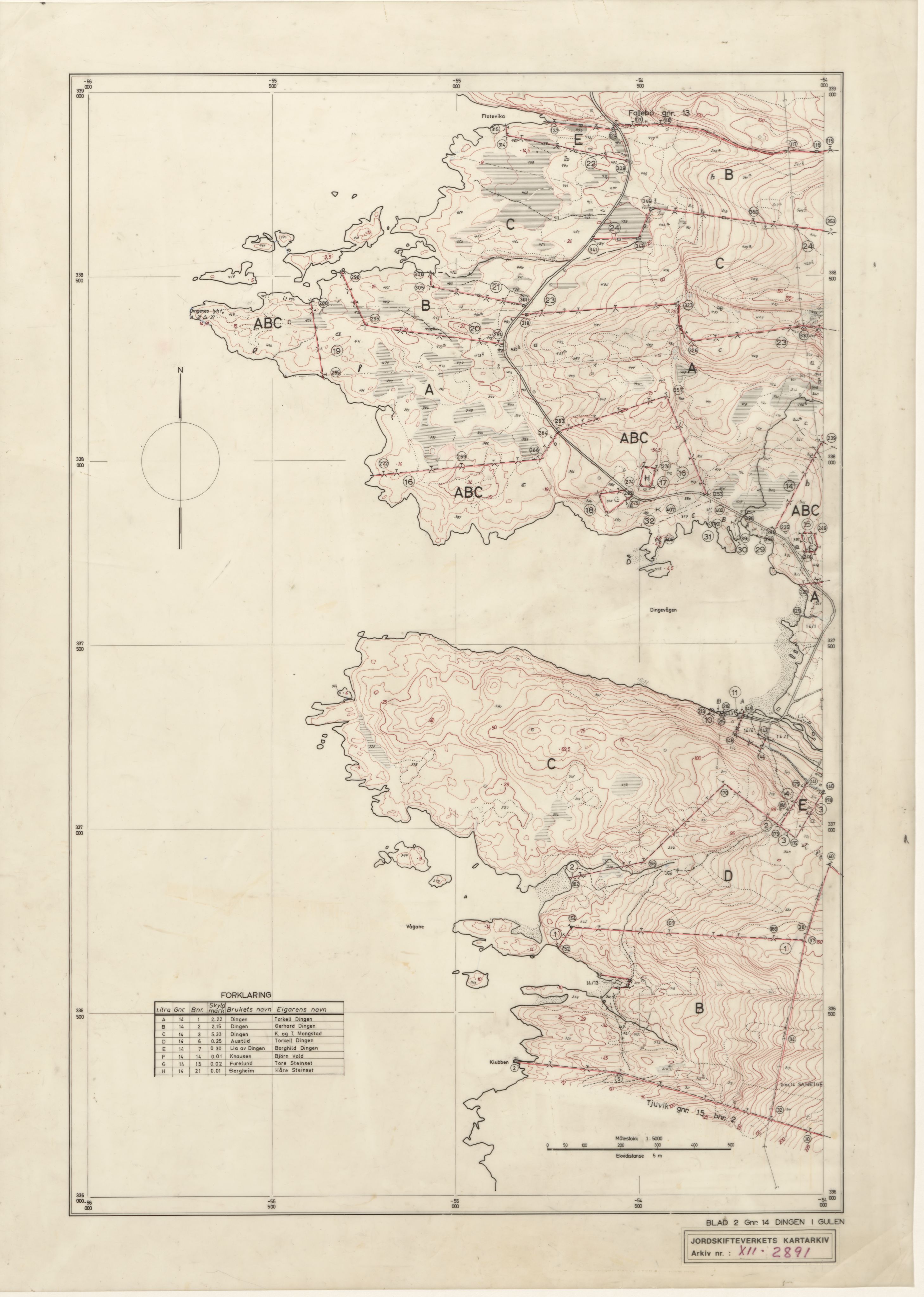 Jordskifteverkets kartarkiv, RA/S-3929/T, 1859-1988, p. 3549