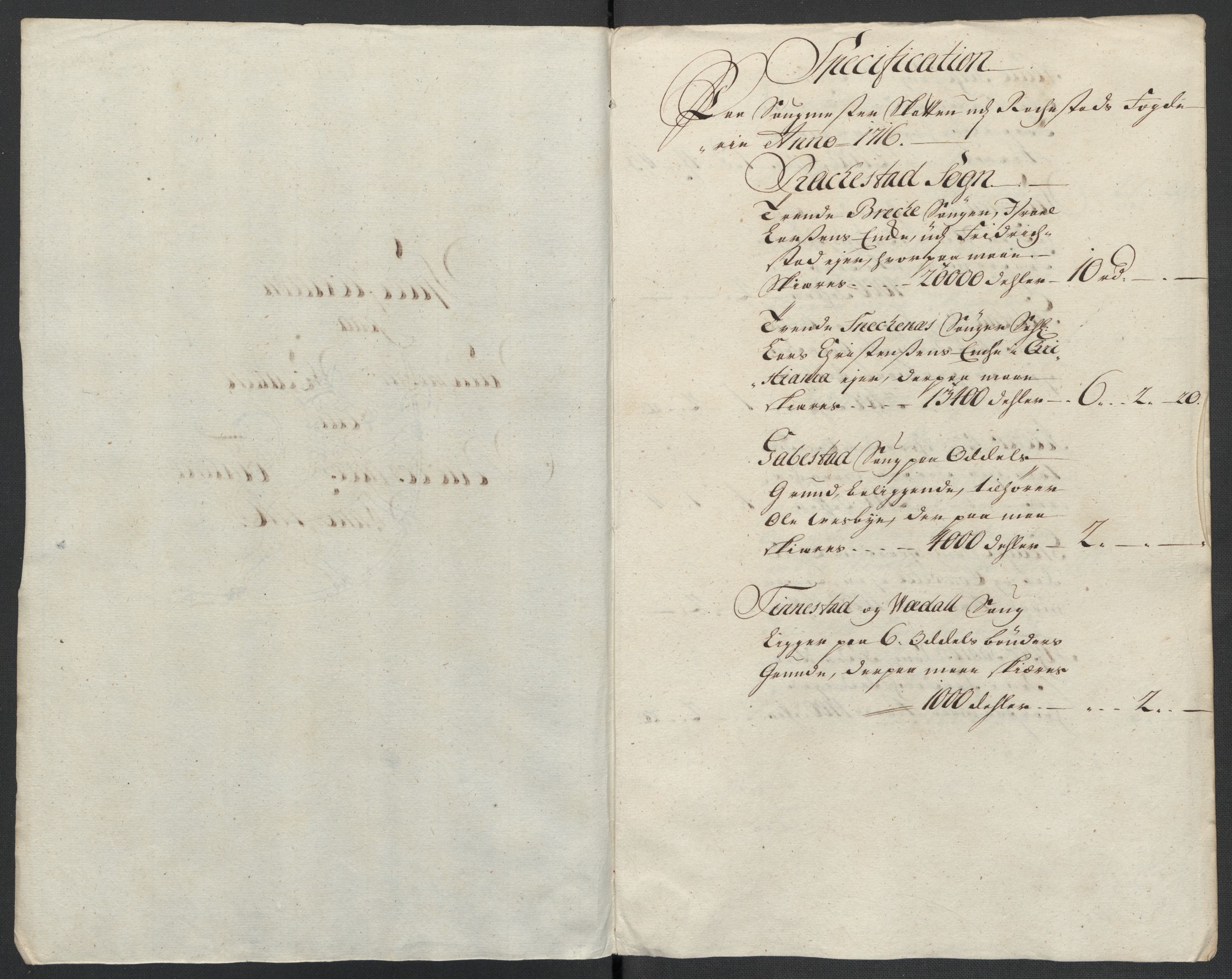 Rentekammeret inntil 1814, Reviderte regnskaper, Fogderegnskap, RA/EA-4092/R07/L0311: Fogderegnskap Rakkestad, Heggen og Frøland, 1716, p. 225