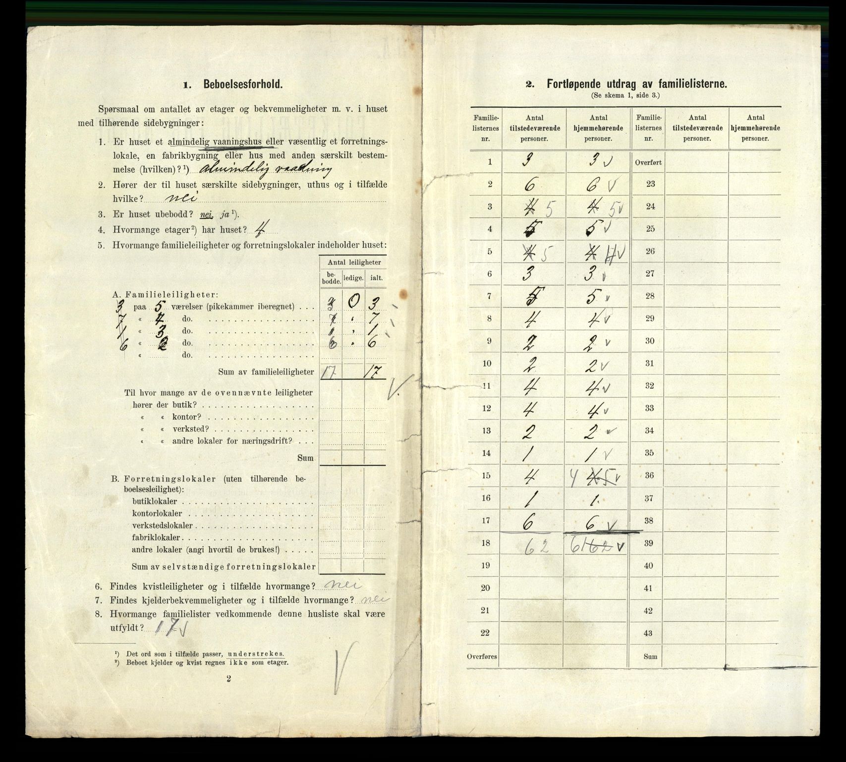 RA, 1910 census for Kristiania, 1910, p. 13642