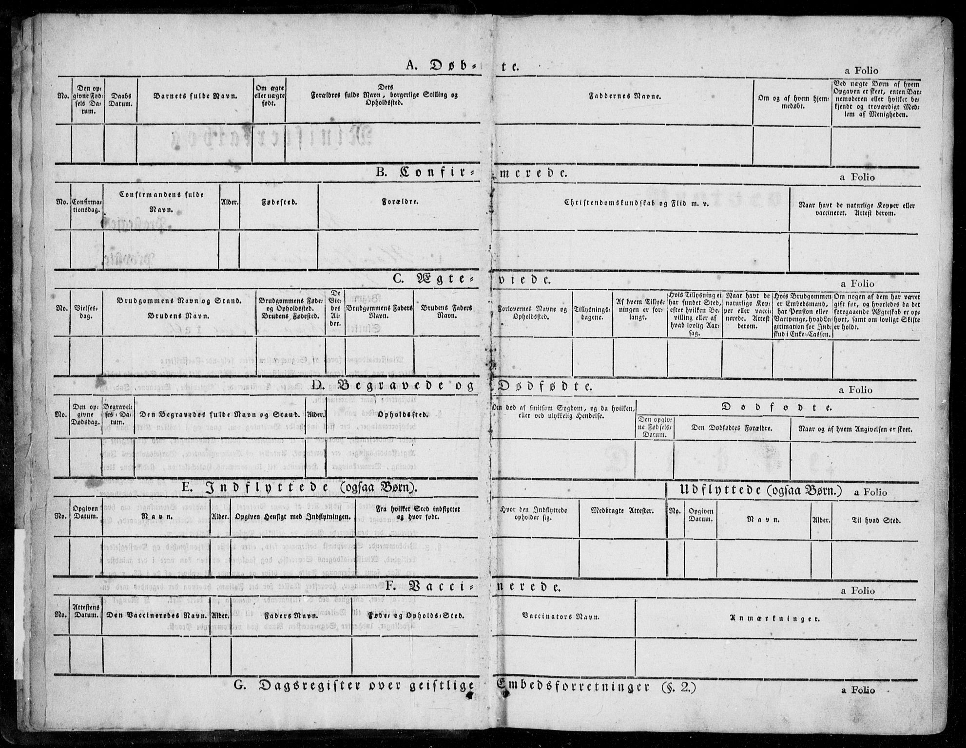 Stryn Sokneprestembete, AV/SAB-A-82501: Parish register (official) no. A 2, 1844-1861