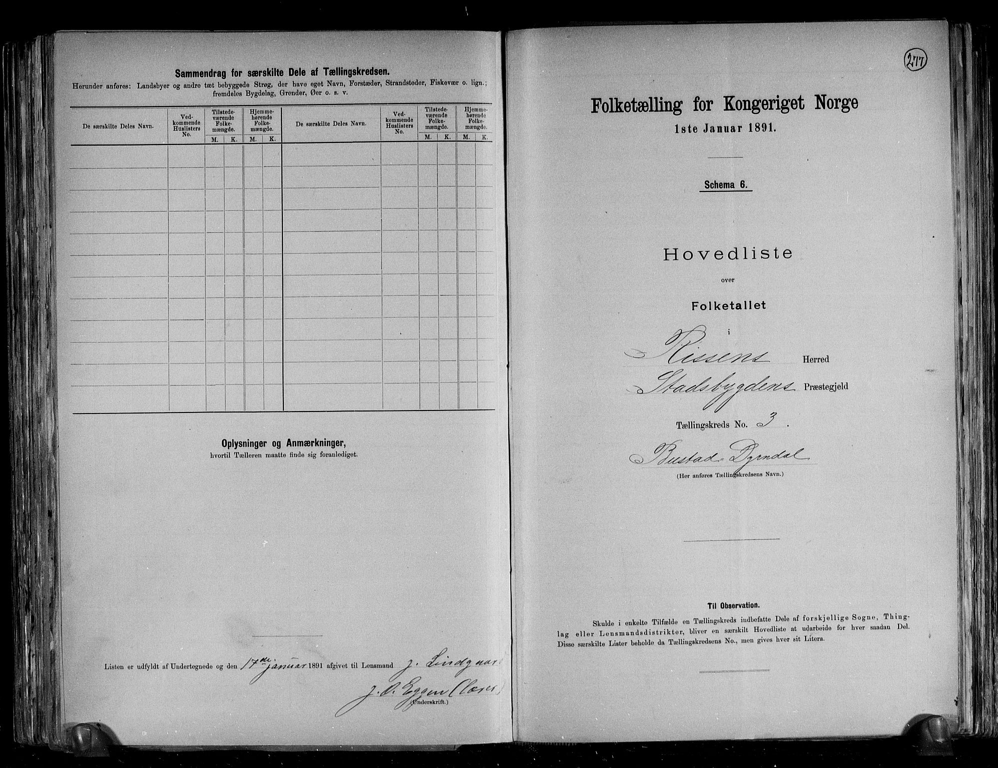 RA, 1891 census for 1624 Rissa, 1891, p. 11