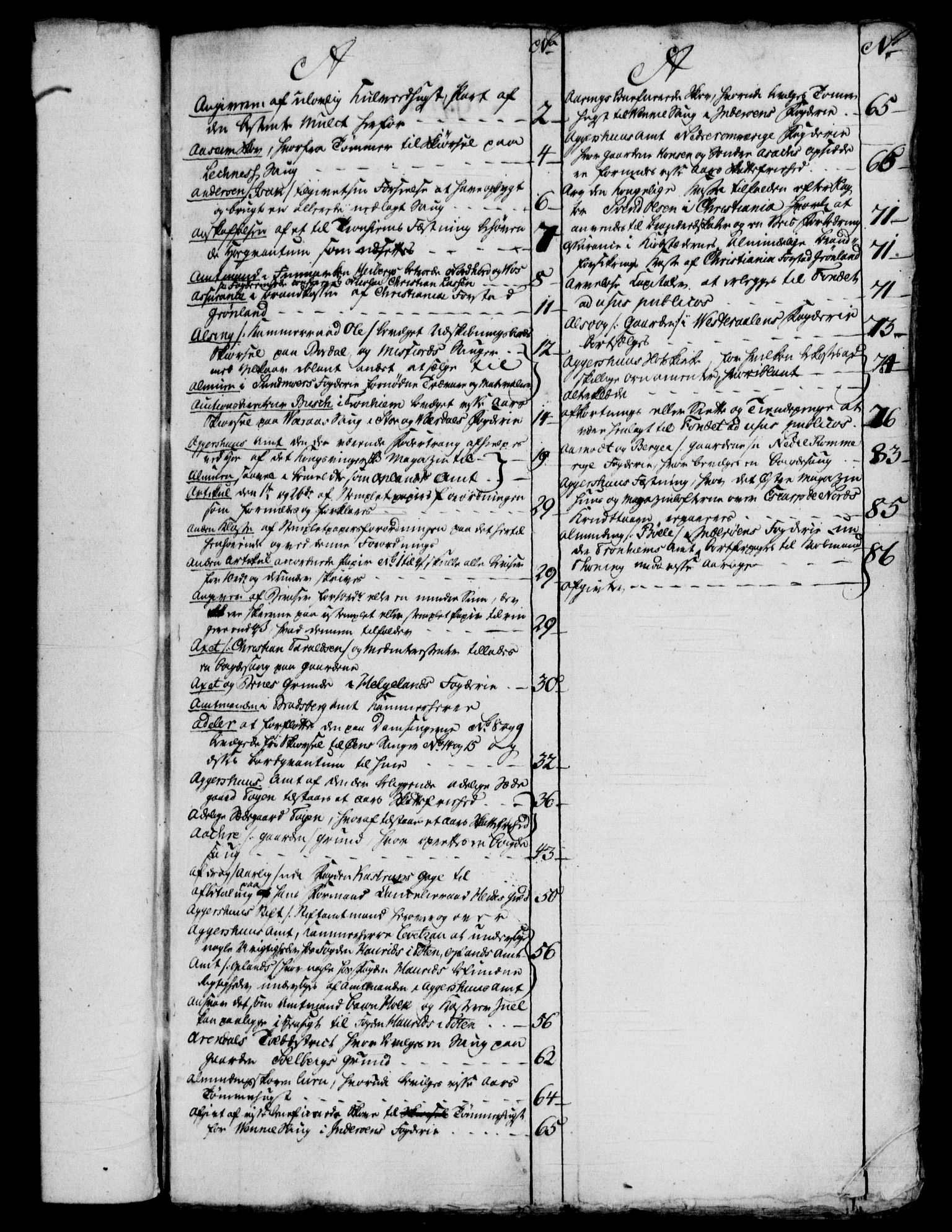 Rentekammeret, Kammerkanselliet, RA/EA-3111/G/Gf/Gfb/L0010: Register til norske relasjons- og resolusjonsprotokoller (merket RK 52.105), 1775-1780, p. 210