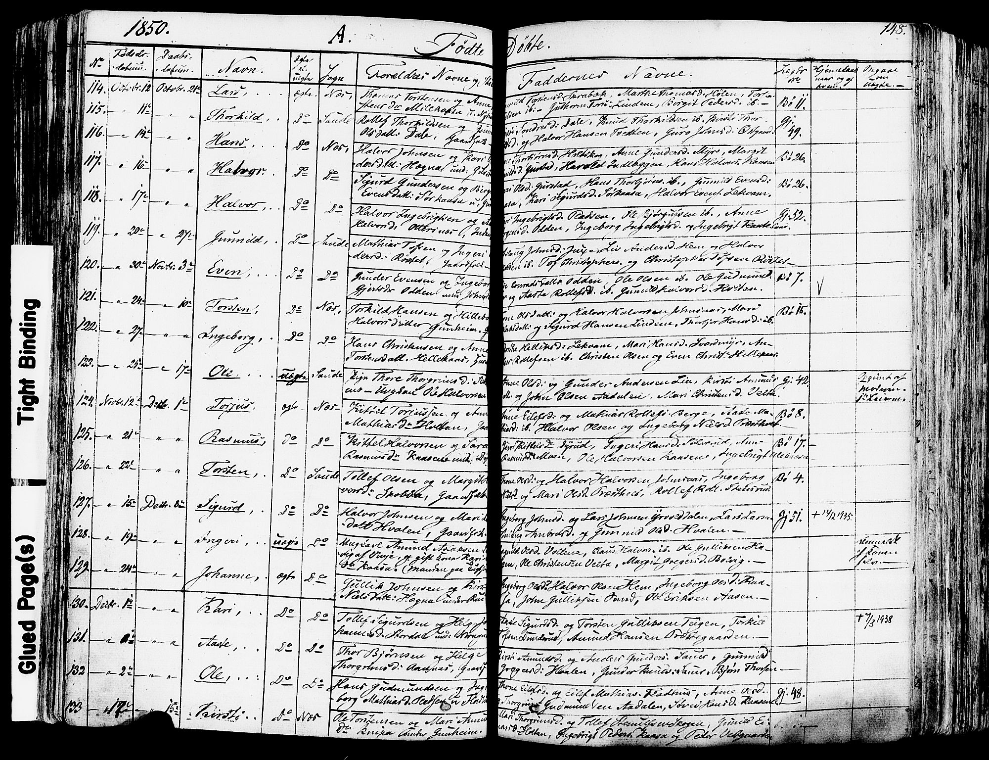 Sauherad kirkebøker, SAKO/A-298/F/Fa/L0006: Parish register (official) no. I 6, 1827-1850, p. 148
