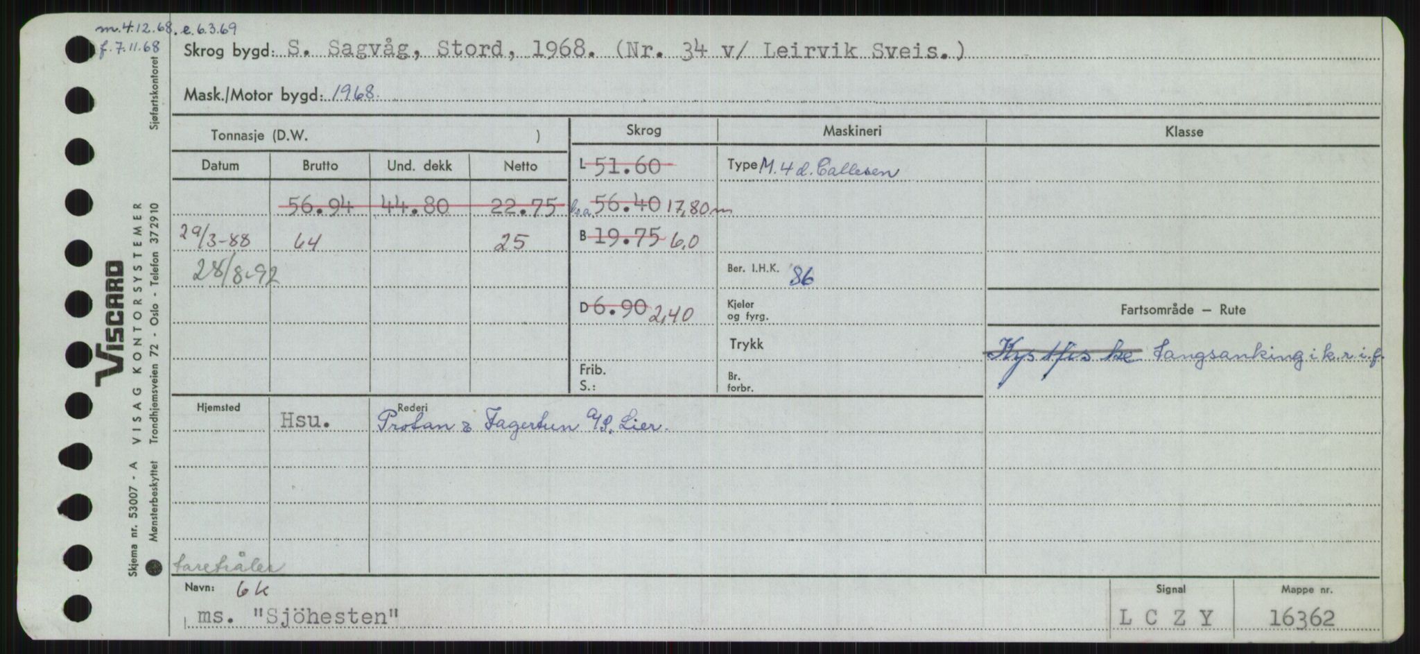 Sjøfartsdirektoratet med forløpere, Skipsmålingen, AV/RA-S-1627/H/Ha/L0005/0001: Fartøy, S-Sven / Fartøy, S-Skji, p. 549