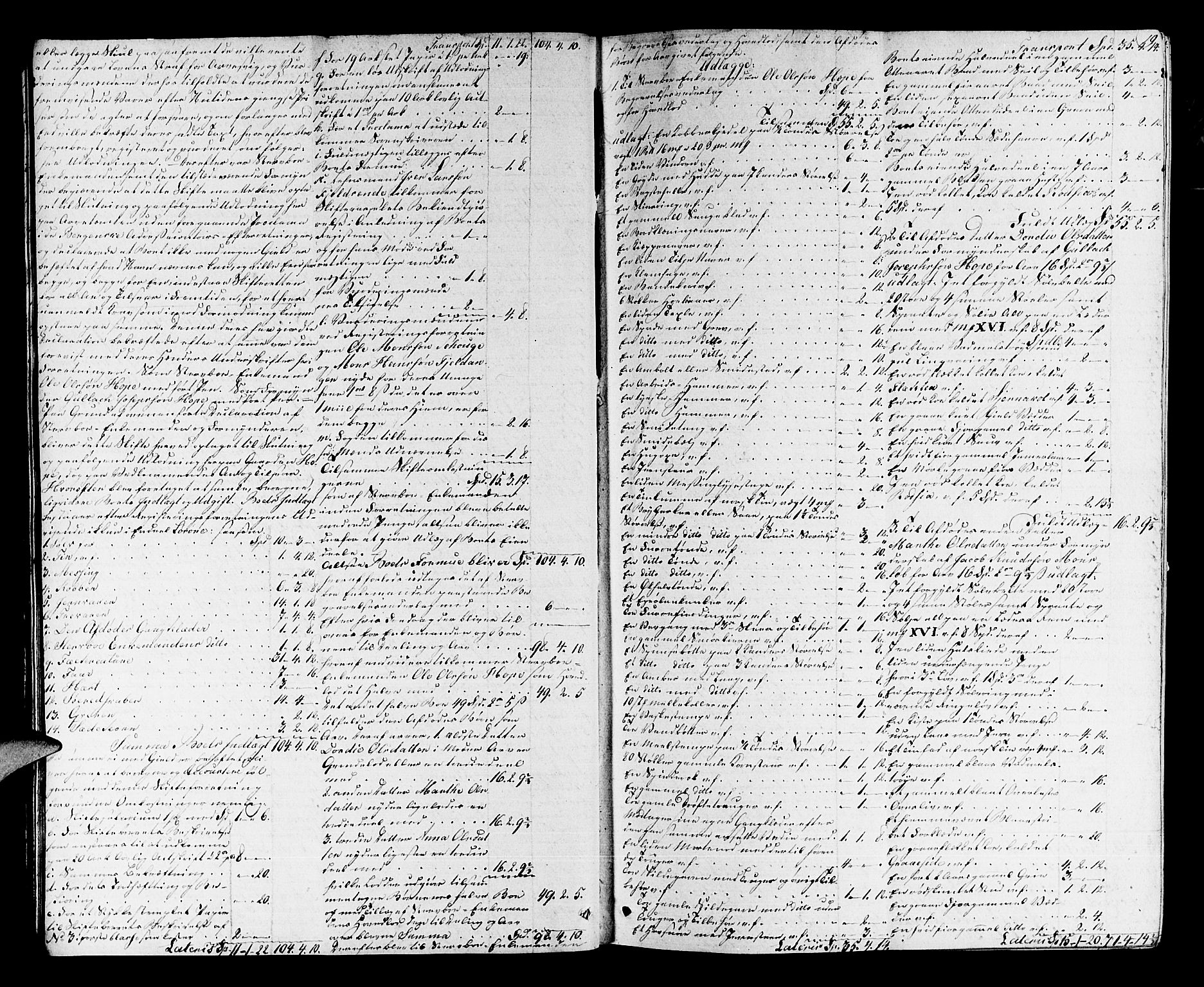 Nordhordland sorenskrivar, AV/SAB-A-2901/1/H/Ha/L0018: Skifteprotokollar Nordhordland , 1830-1833, p. 18b-19a