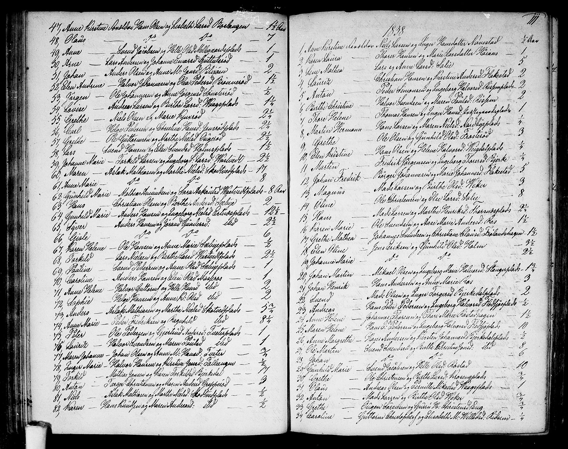Våler prestekontor Kirkebøker, SAO/A-11083/F/Fa/L0004: Parish register (official) no. I 4, 1771-1815, p. 111