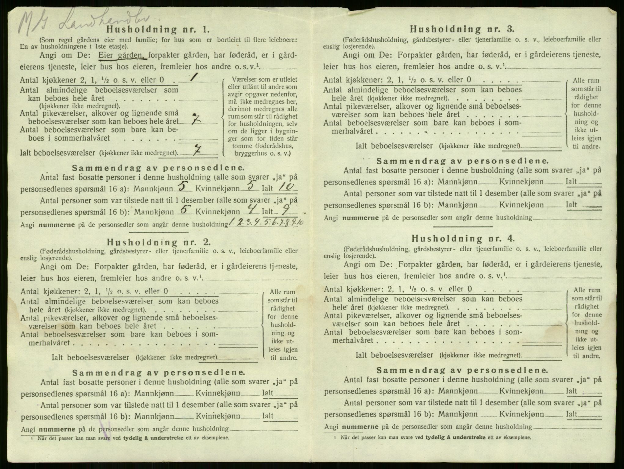 SAKO, 1920 census for Nøtterøy, 1920, p. 1323