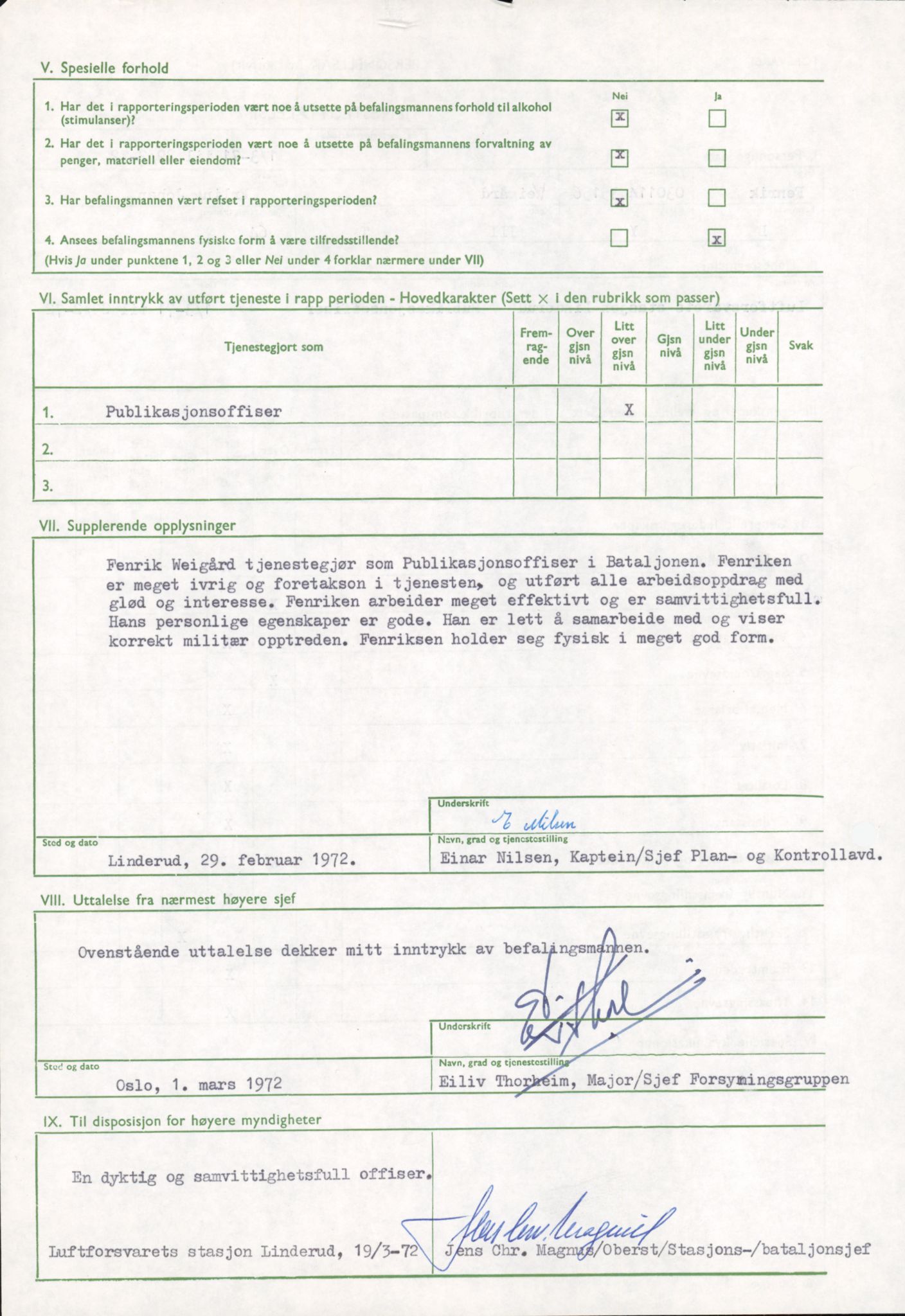 Forsvaret, Forsvarets overkommando/Luftforsvarsstaben, RA/RAFA-4079/P/Pa/L0038: Personellpapirer, 1914, p. 390