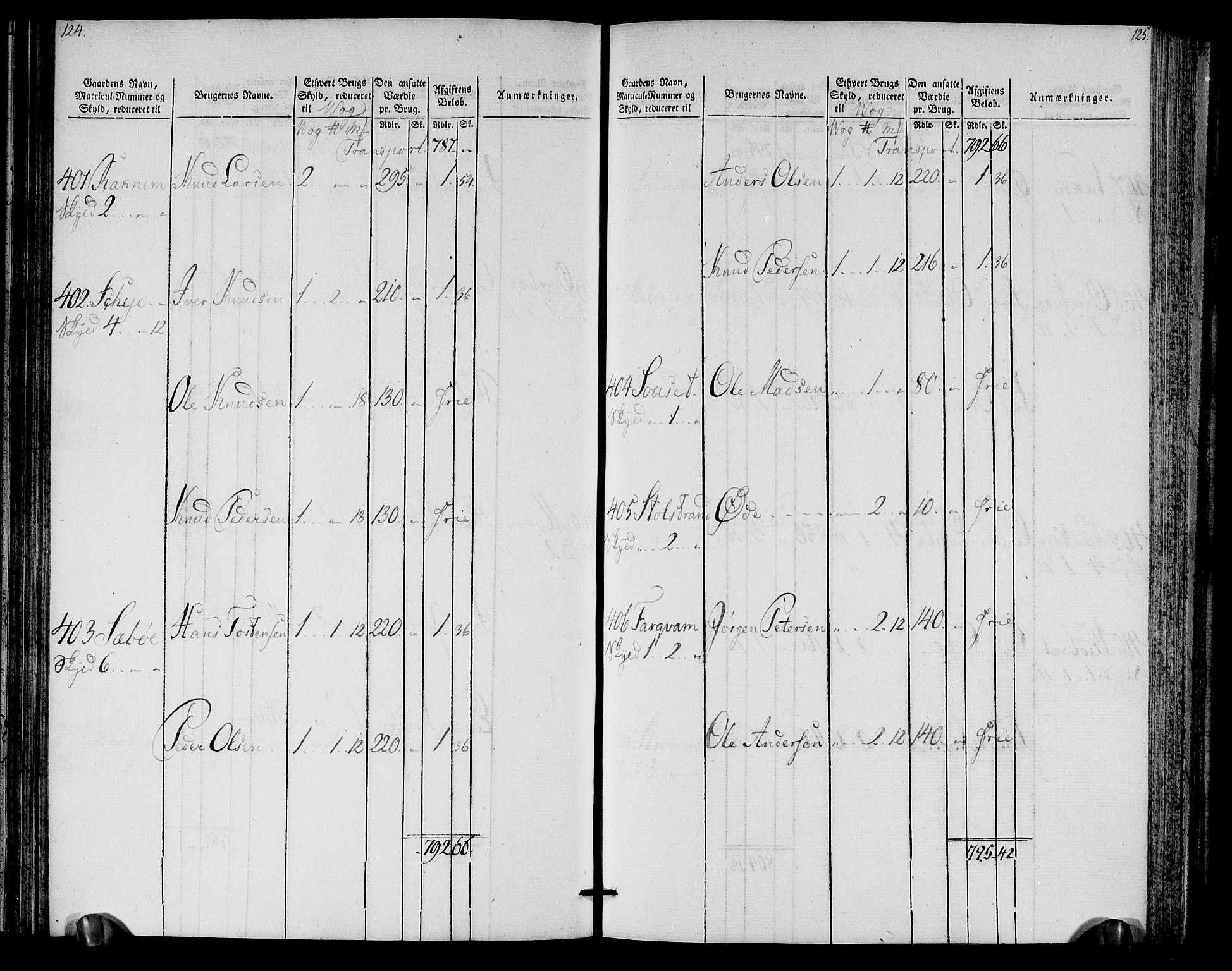 Rentekammeret inntil 1814, Realistisk ordnet avdeling, AV/RA-EA-4070/N/Ne/Nea/L0128: Romsdal fogderi. Oppebørselsregister, 1803-1804, p. 64