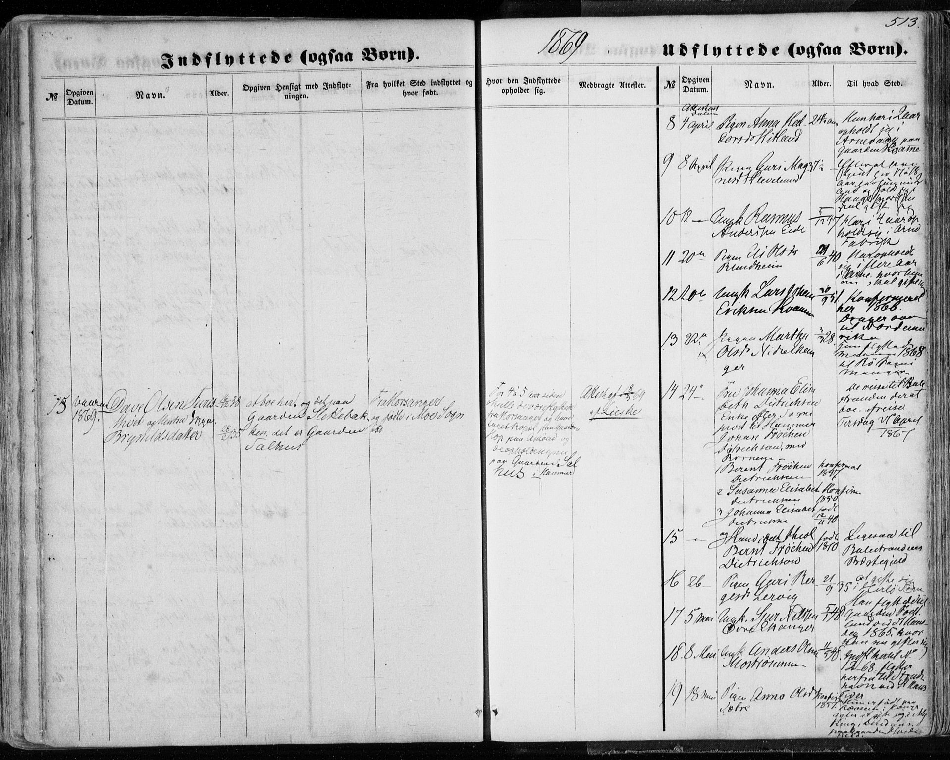 Hamre sokneprestembete, AV/SAB-A-75501/H/Ha/Haa/Haaa/L0014: Parish register (official) no. A 14, 1858-1872, p. 513