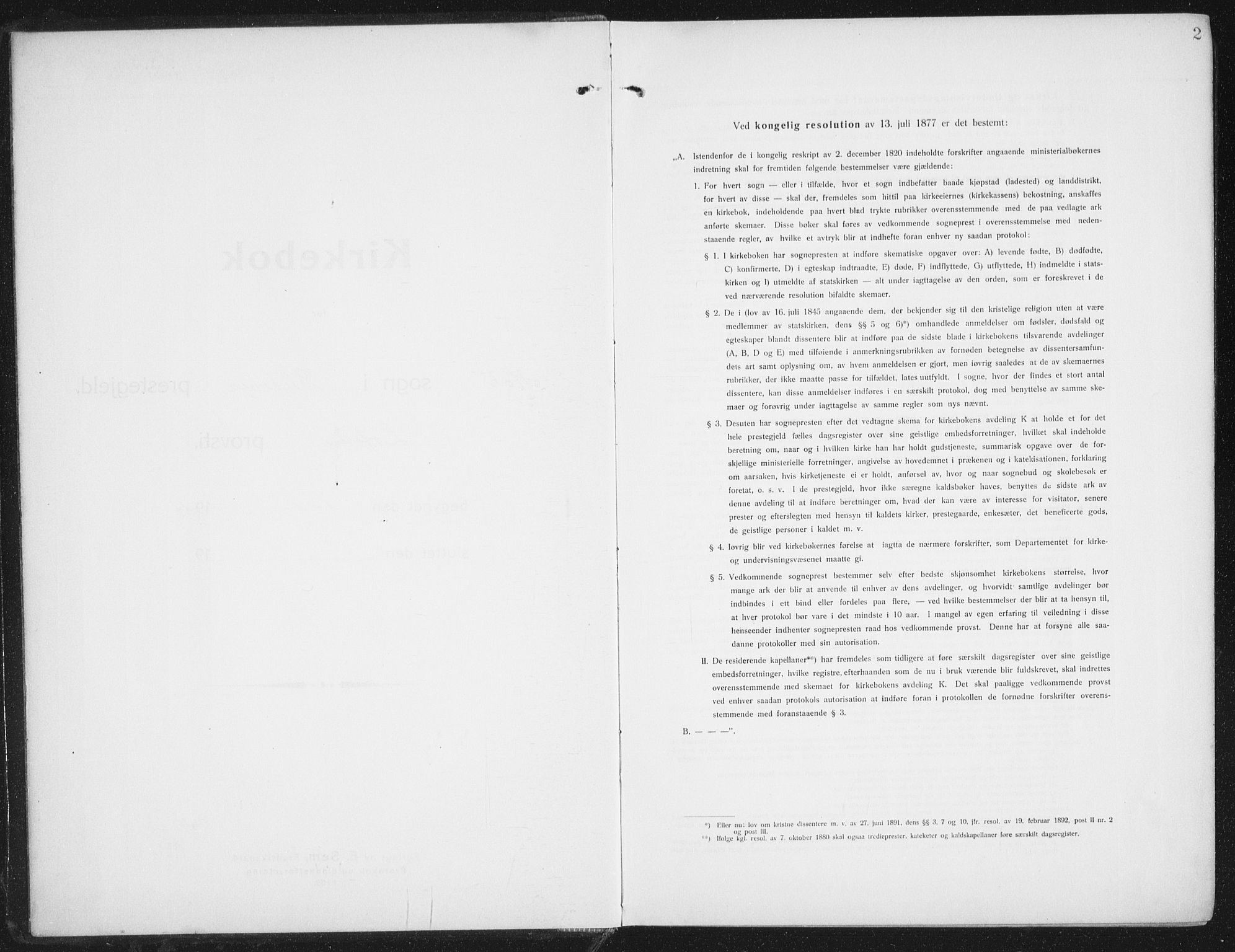 Ministerialprotokoller, klokkerbøker og fødselsregistre - Nordland, SAT/A-1459/882/L1183: Parish register (copy) no. 882C01, 1911-1938, p. 2