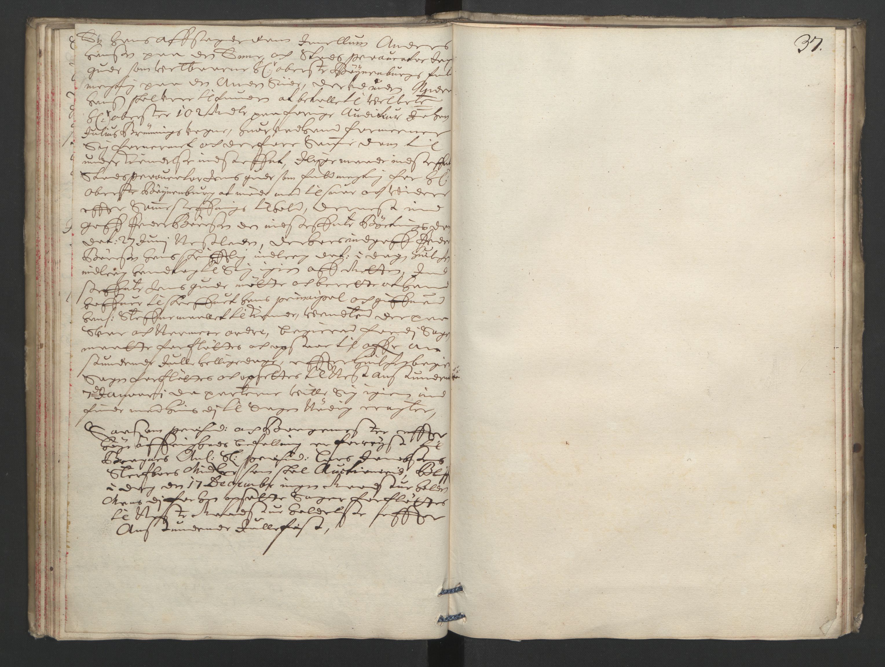 Christiania rådstuerett, AV/SAO-A-11132/F/Fa/L0019: Justisprotokoll, 1695, p. 36b-37a