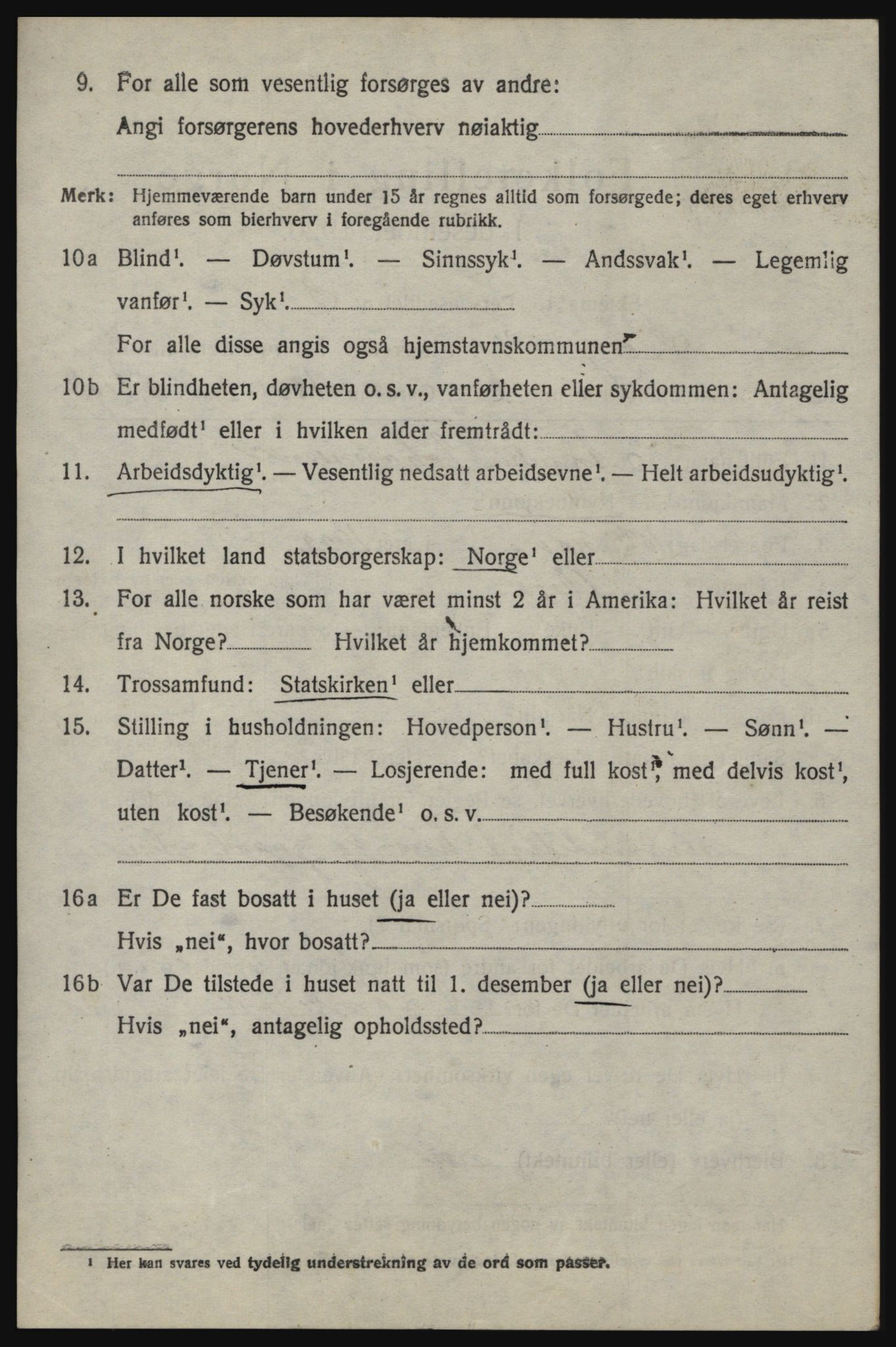 SAO, 1920 census for Berg, 1920, p. 8132