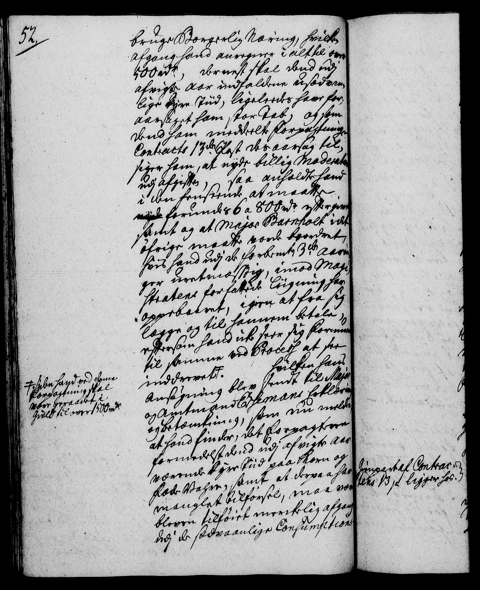 Rentekammeret, Kammerkanselliet, RA/EA-3111/G/Gh/Gha/L0023: Norsk ekstraktmemorialprotokoll (merket RK 53.68), 1741-1742, p. 52