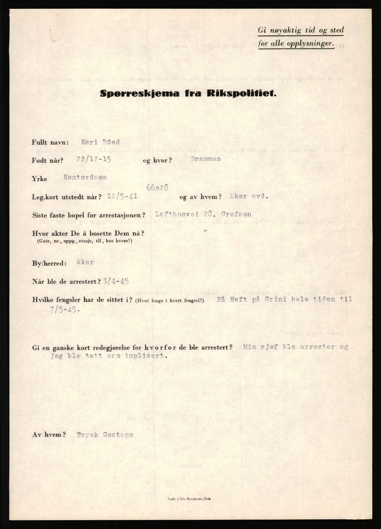 Rikspolitisjefen, AV/RA-S-1560/L/L0014: Pettersen, Aksel - Savosnick, Ernst, 1940-1945, p. 903