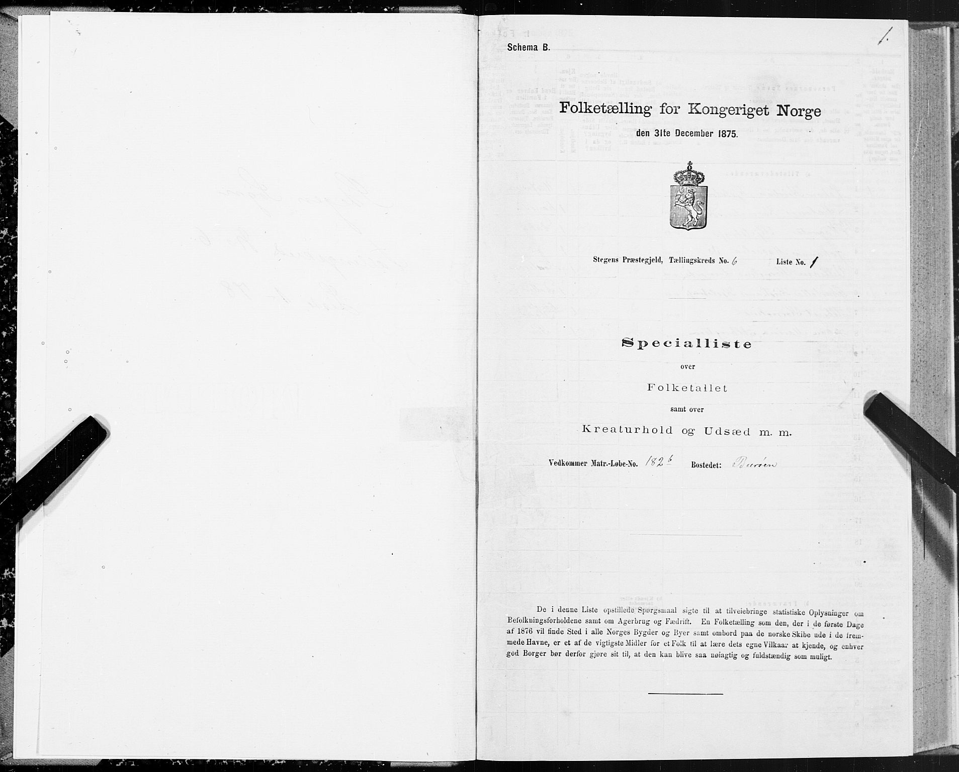 SAT, 1875 census for 1848P Steigen, 1875, p. 3001