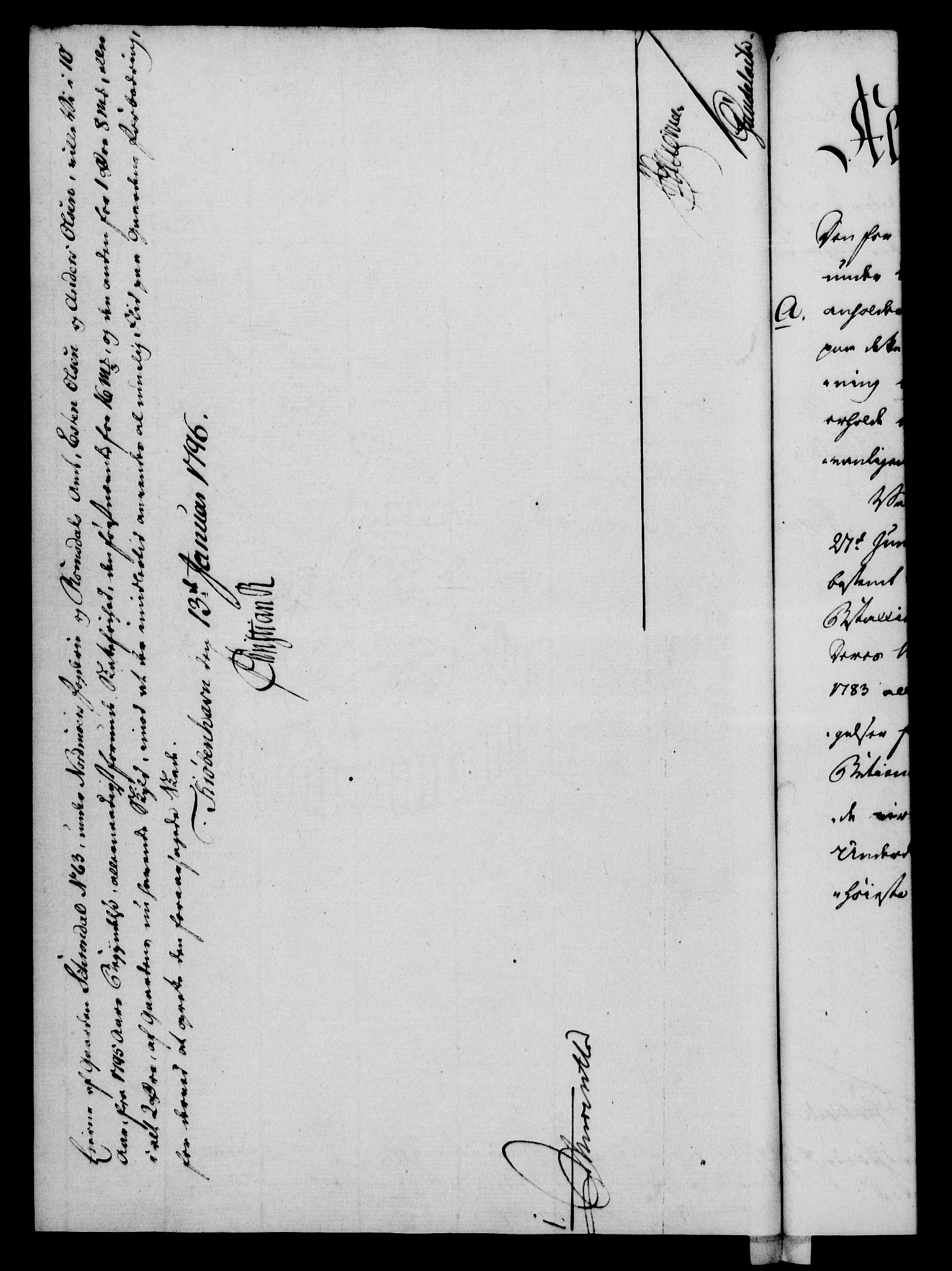 Rentekammeret, Kammerkanselliet, AV/RA-EA-3111/G/Gf/Gfa/L0078: Norsk relasjons- og resolusjonsprotokoll (merket RK 52.78), 1796, p. 36