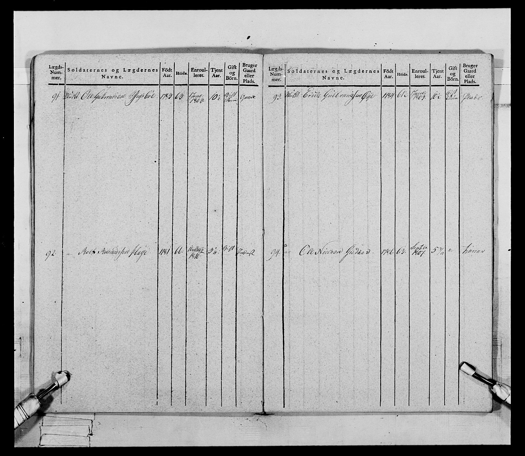 Generalitets- og kommissariatskollegiet, Det kongelige norske kommissariatskollegium, AV/RA-EA-5420/E/Eh/L0069: Opplandske gevorbne infanteriregiment, 1810-1818, p. 642