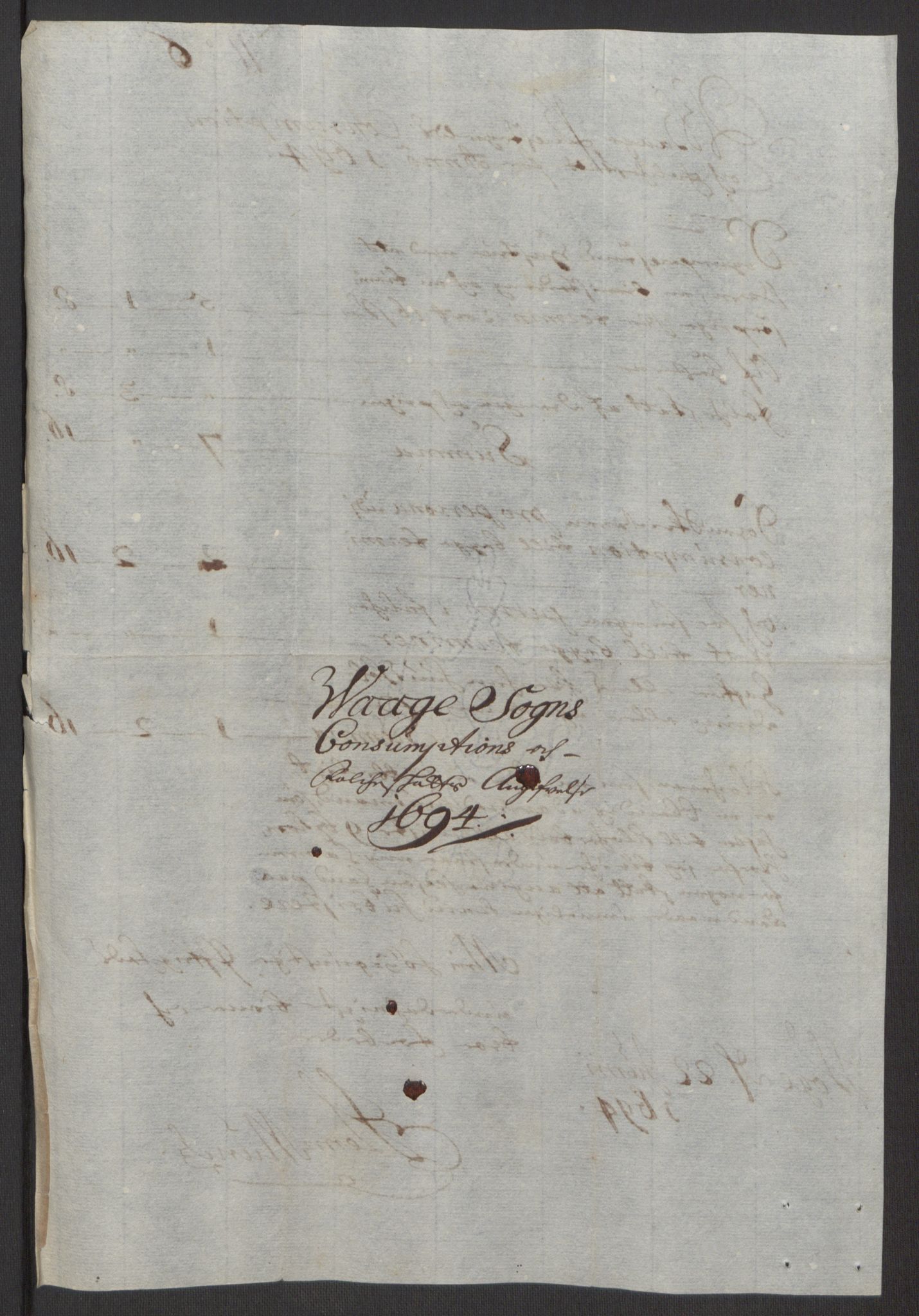 Rentekammeret inntil 1814, Reviderte regnskaper, Fogderegnskap, AV/RA-EA-4092/R17/L1168: Fogderegnskap Gudbrandsdal, 1694, p. 360