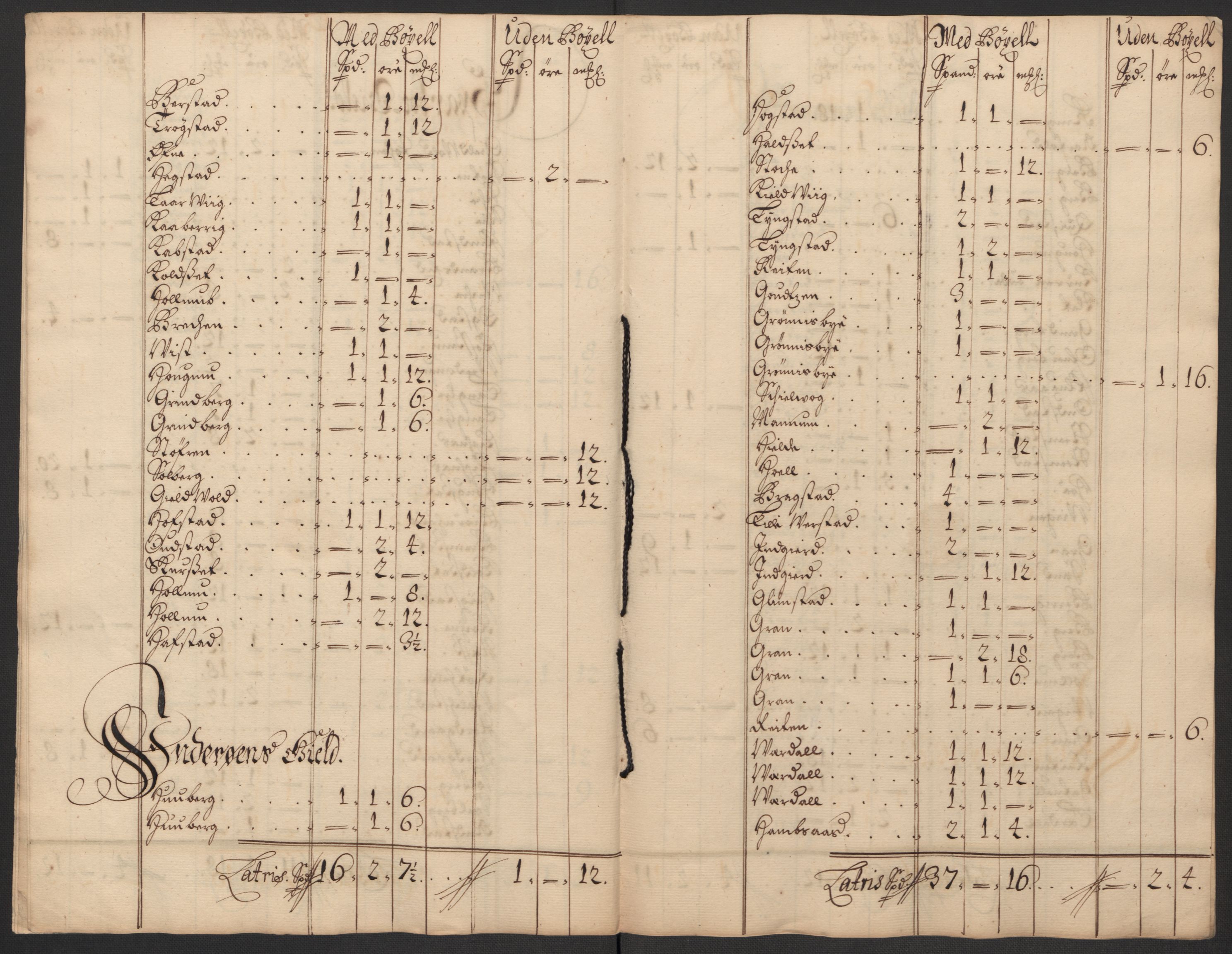 Rentekammeret inntil 1814, Reviderte regnskaper, Fogderegnskap, RA/EA-4092/R63/L4310: Fogderegnskap Inderøy, 1698-1699, p. 295