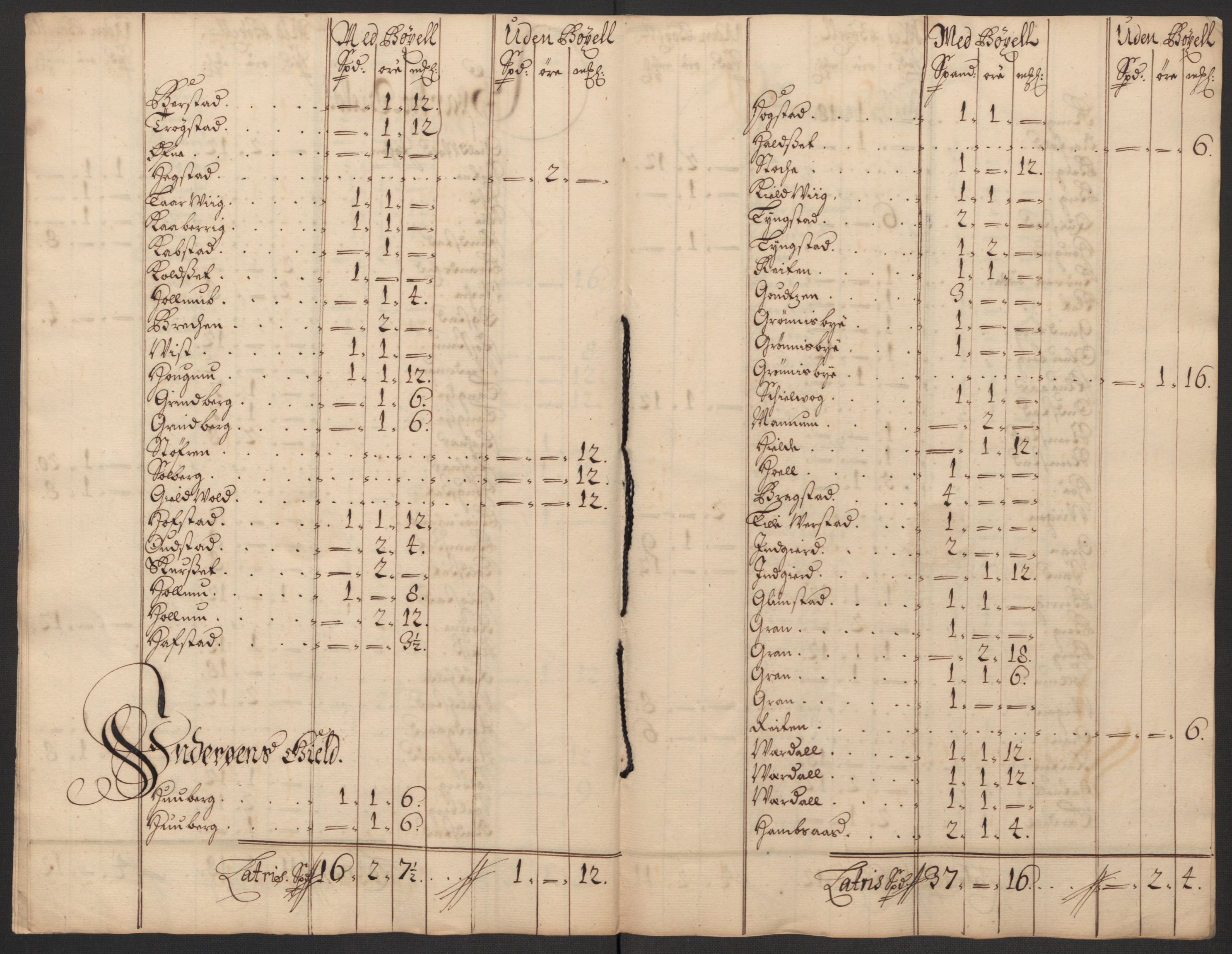 Rentekammeret inntil 1814, Reviderte regnskaper, Fogderegnskap, AV/RA-EA-4092/R63/L4310: Fogderegnskap Inderøy, 1698-1699, p. 295