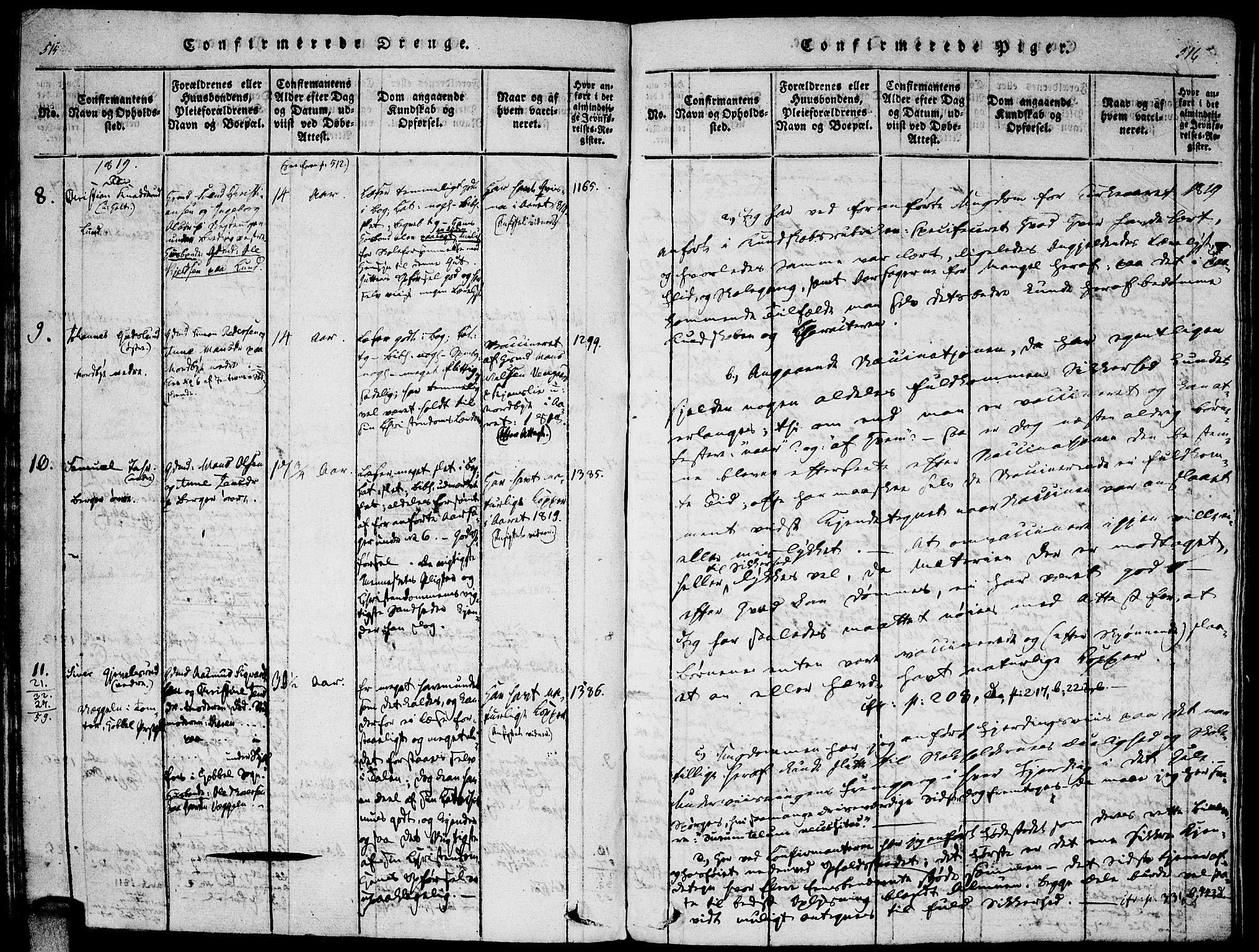 Enebakk prestekontor Kirkebøker, SAO/A-10171c/F/Fa/L0005: Parish register (official) no. I 5, 1790-1825, p. 515-516