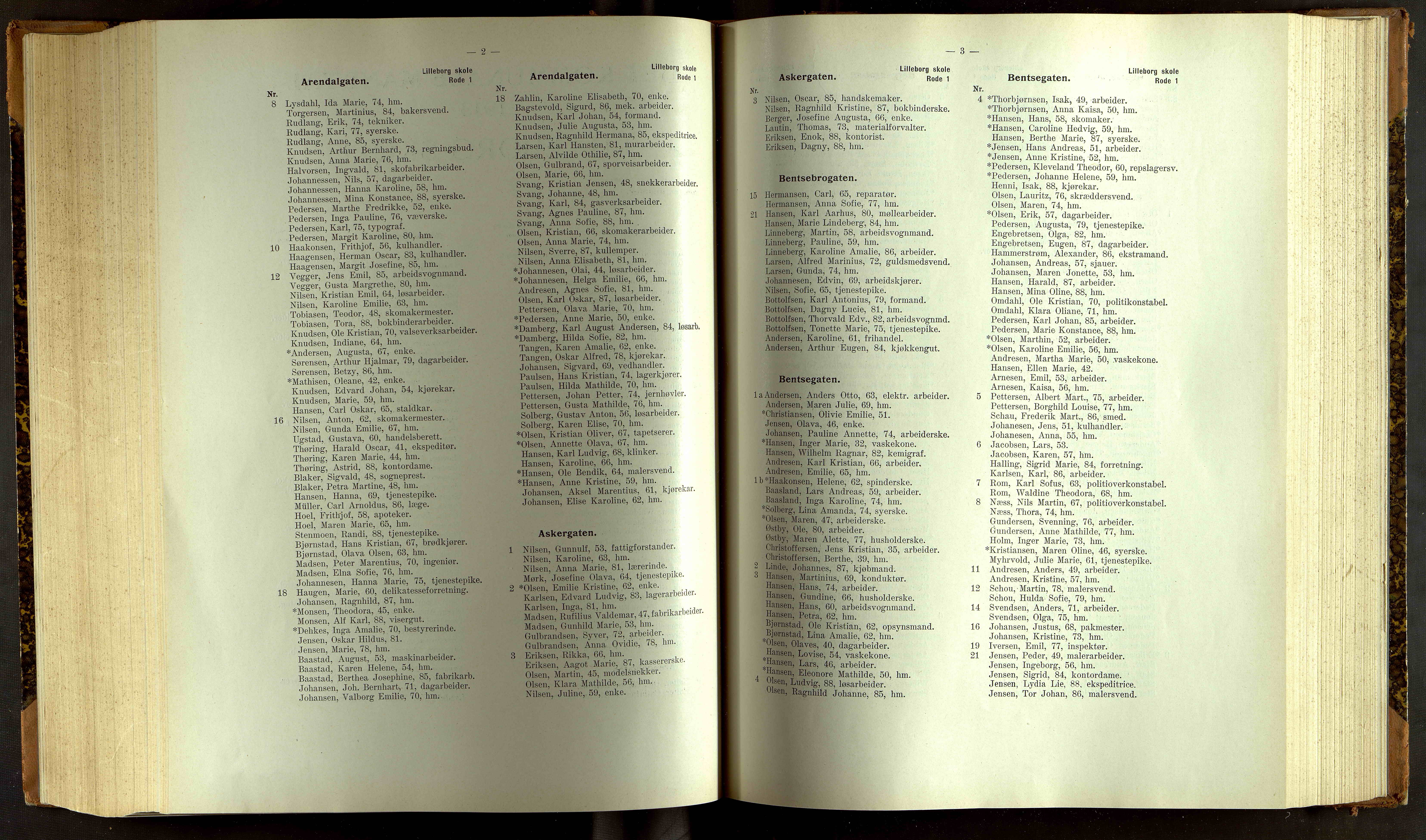 Folkeregisteret ( Valgstyret ), OBA/A-20059, 1913, p. 7002-7003