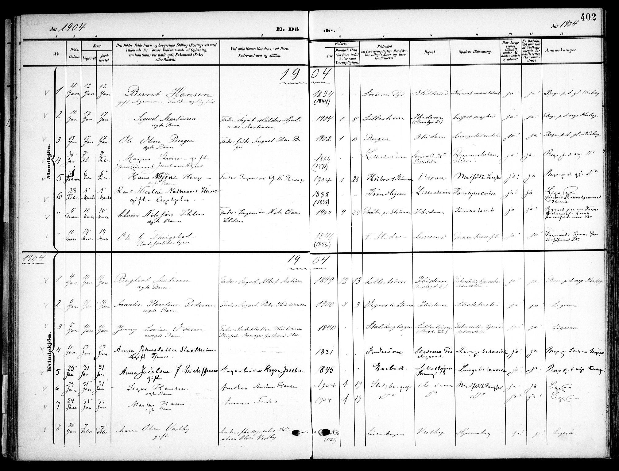 Skedsmo prestekontor Kirkebøker, AV/SAO-A-10033a/F/Fa/L0015: Parish register (official) no. I 15, 1902-1917, p. 402