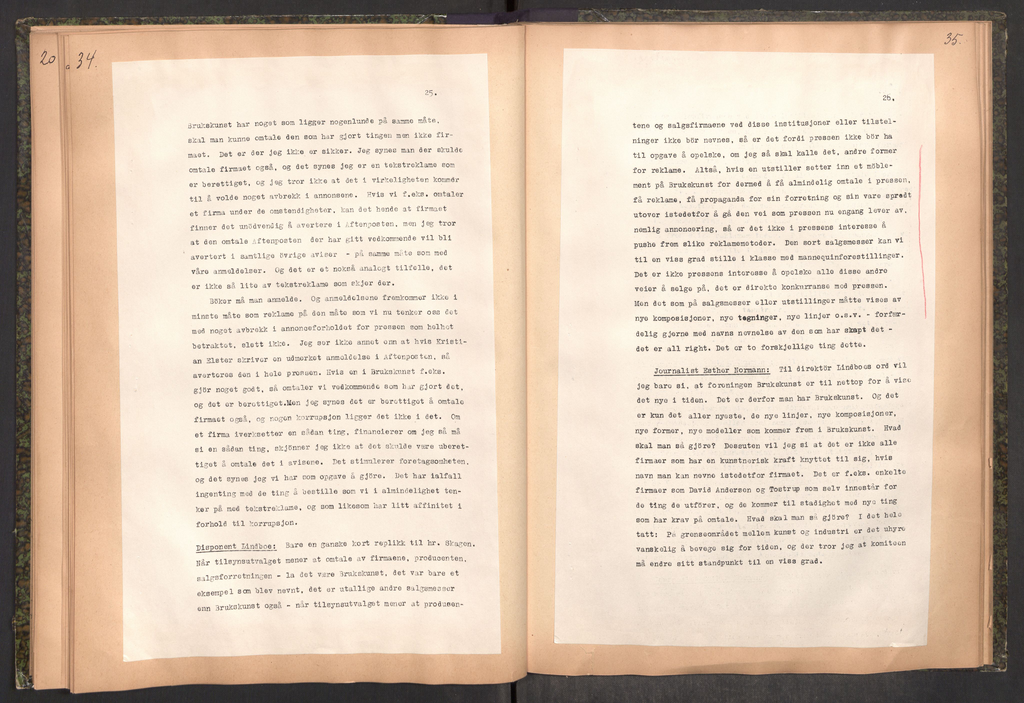 Tekstreklameutvalget, RA/PA-0854/A/Aa/L0002: Møtereferat, 1933-1938, p. 34-35