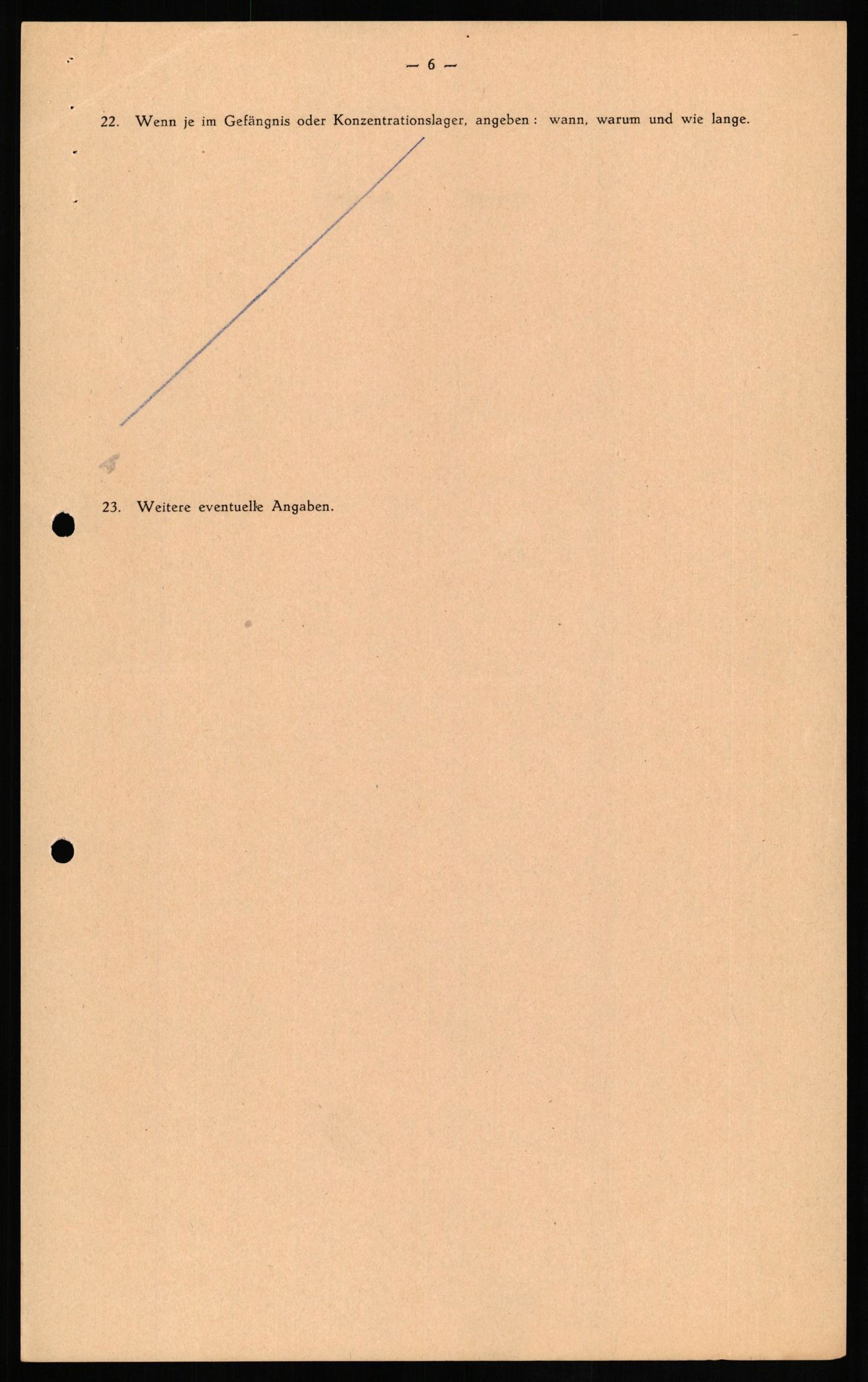 Forsvaret, Forsvarets overkommando II, RA/RAFA-3915/D/Db/L0016: CI Questionaires. Tyske okkupasjonsstyrker i Norge. Tyskere., 1945-1946, p. 319