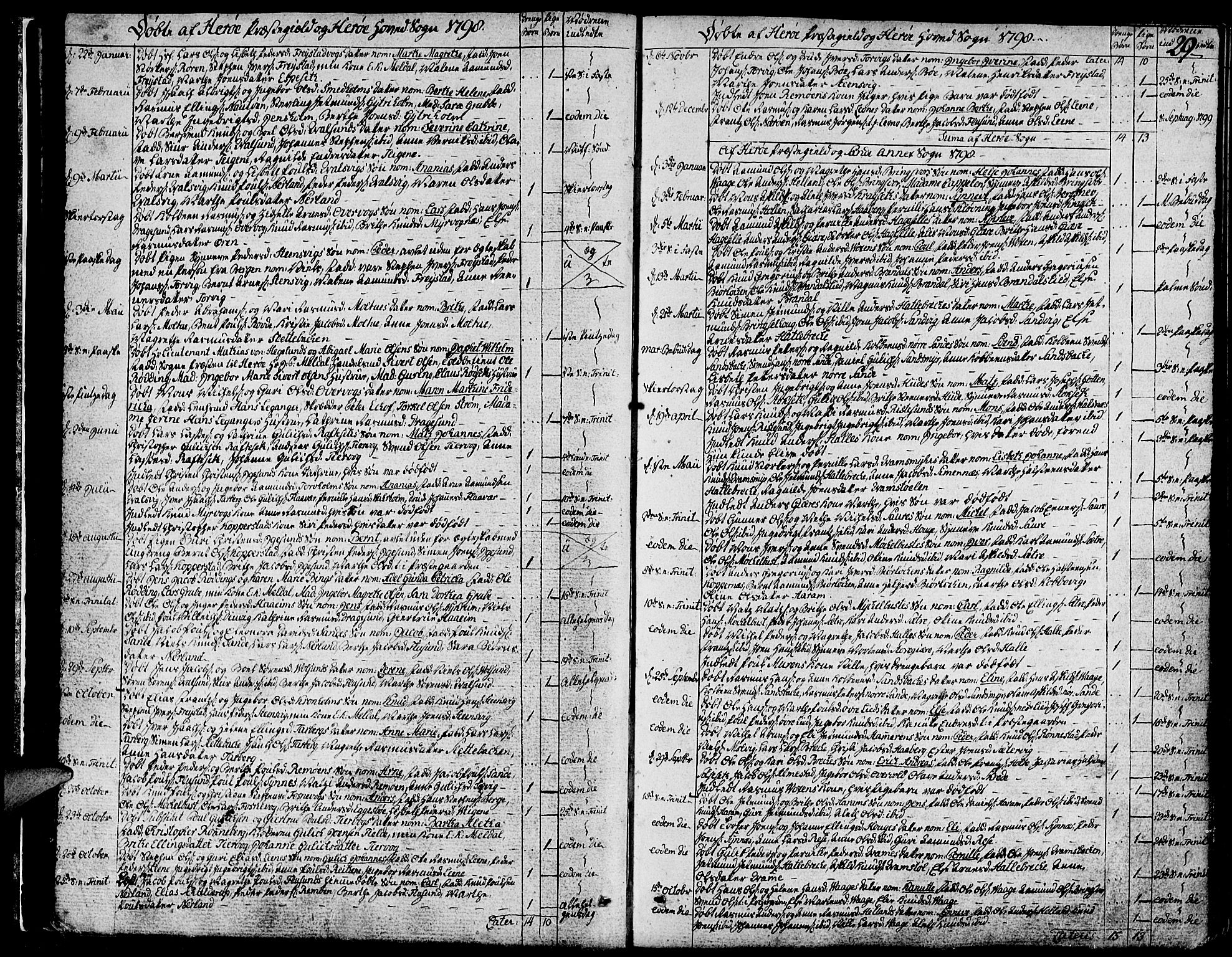 Ministerialprotokoller, klokkerbøker og fødselsregistre - Møre og Romsdal, SAT/A-1454/507/L0068: Parish register (official) no. 507A03, 1789-1825, p. 29