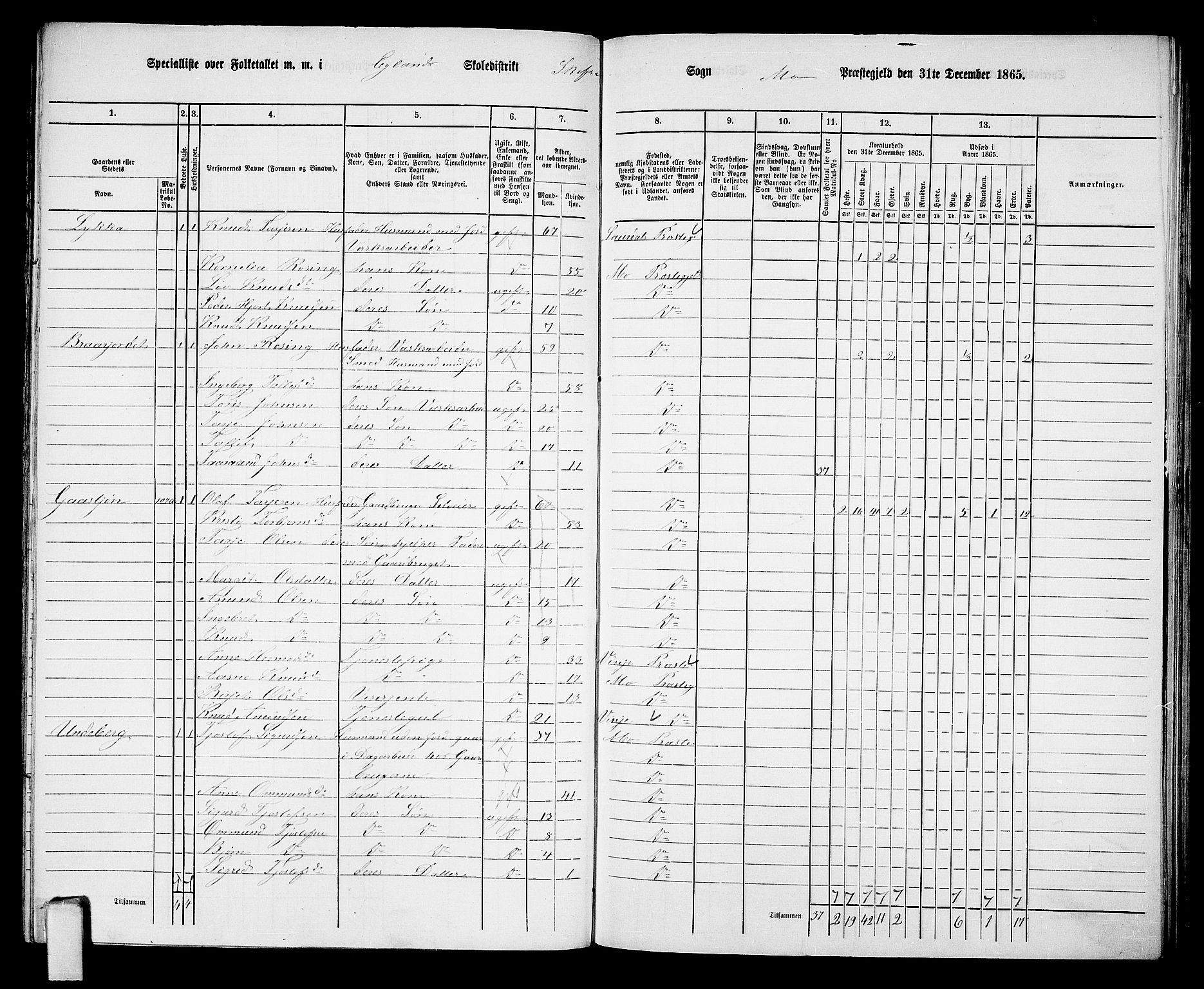 RA, 1865 census for Mo, 1865, p. 82