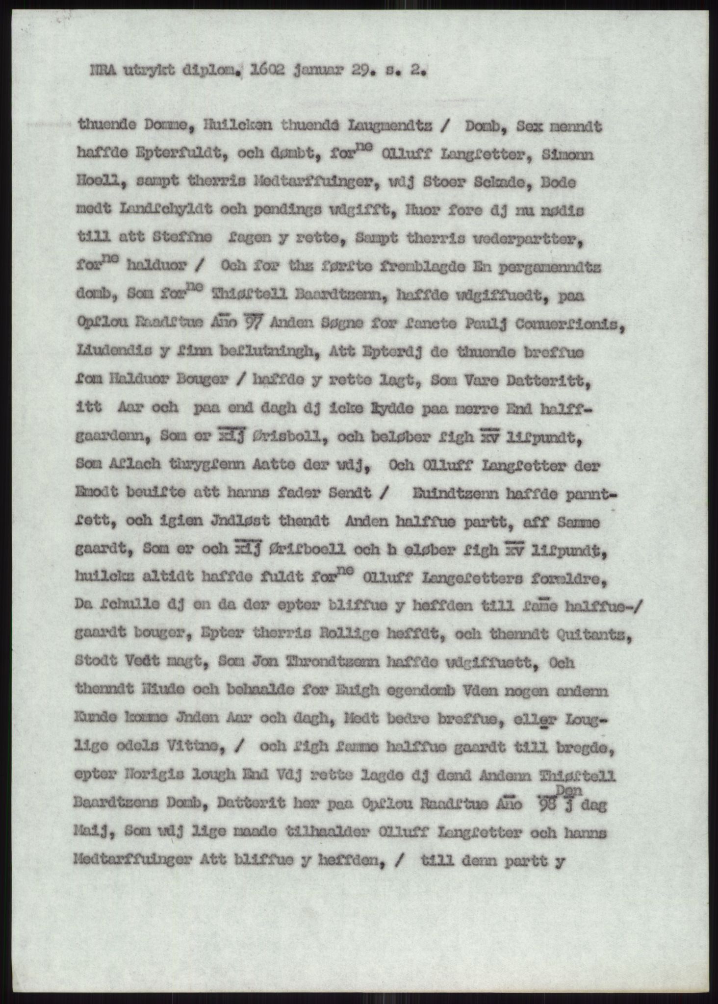 Samlinger til kildeutgivelse, Diplomavskriftsamlingen, AV/RA-EA-4053/H/Ha, p. 2348