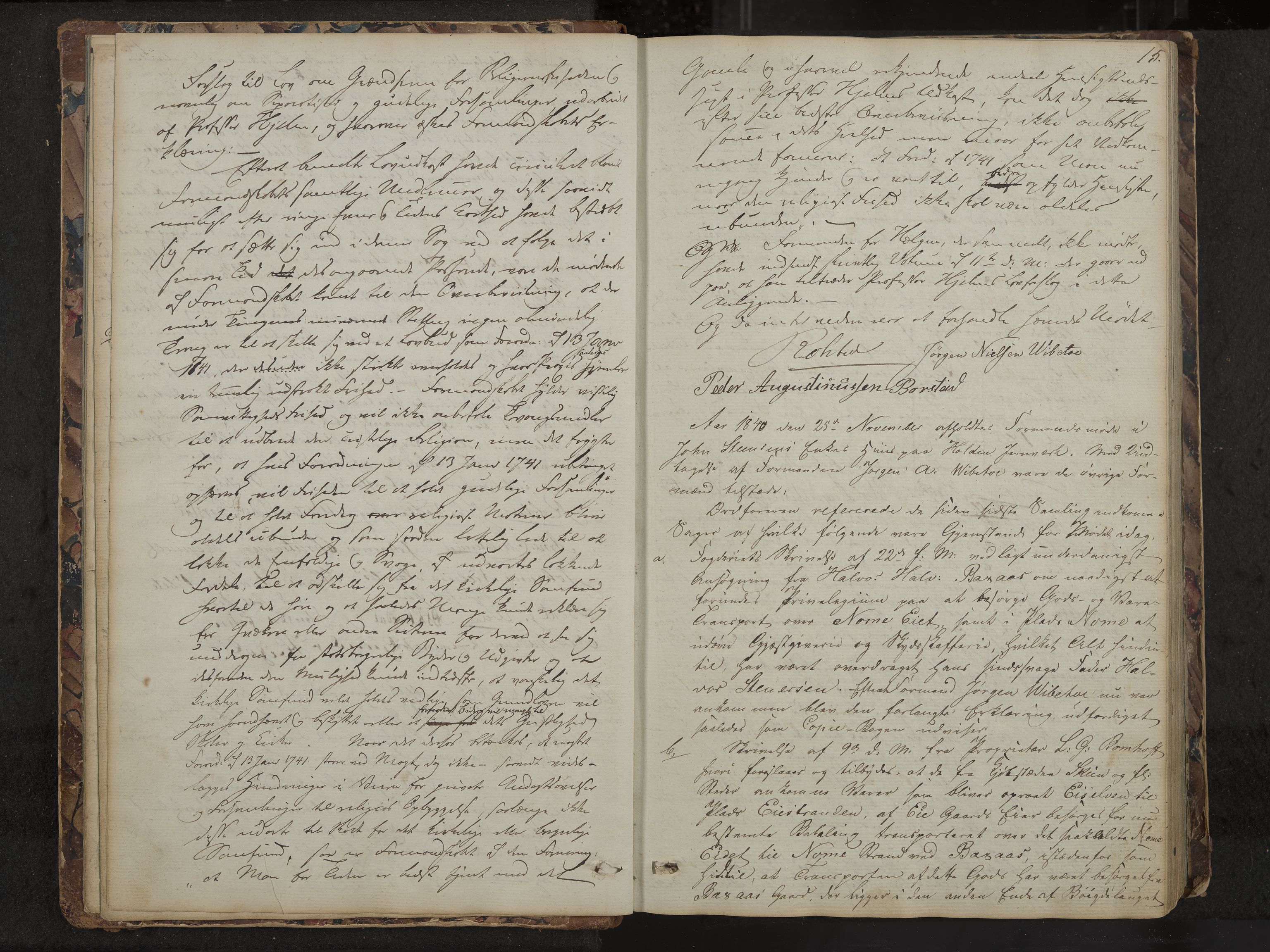 Holla formannskap og sentraladministrasjon, IKAK/0819021-1/A/L0001: Møtebok, 1837-1864, p. 15