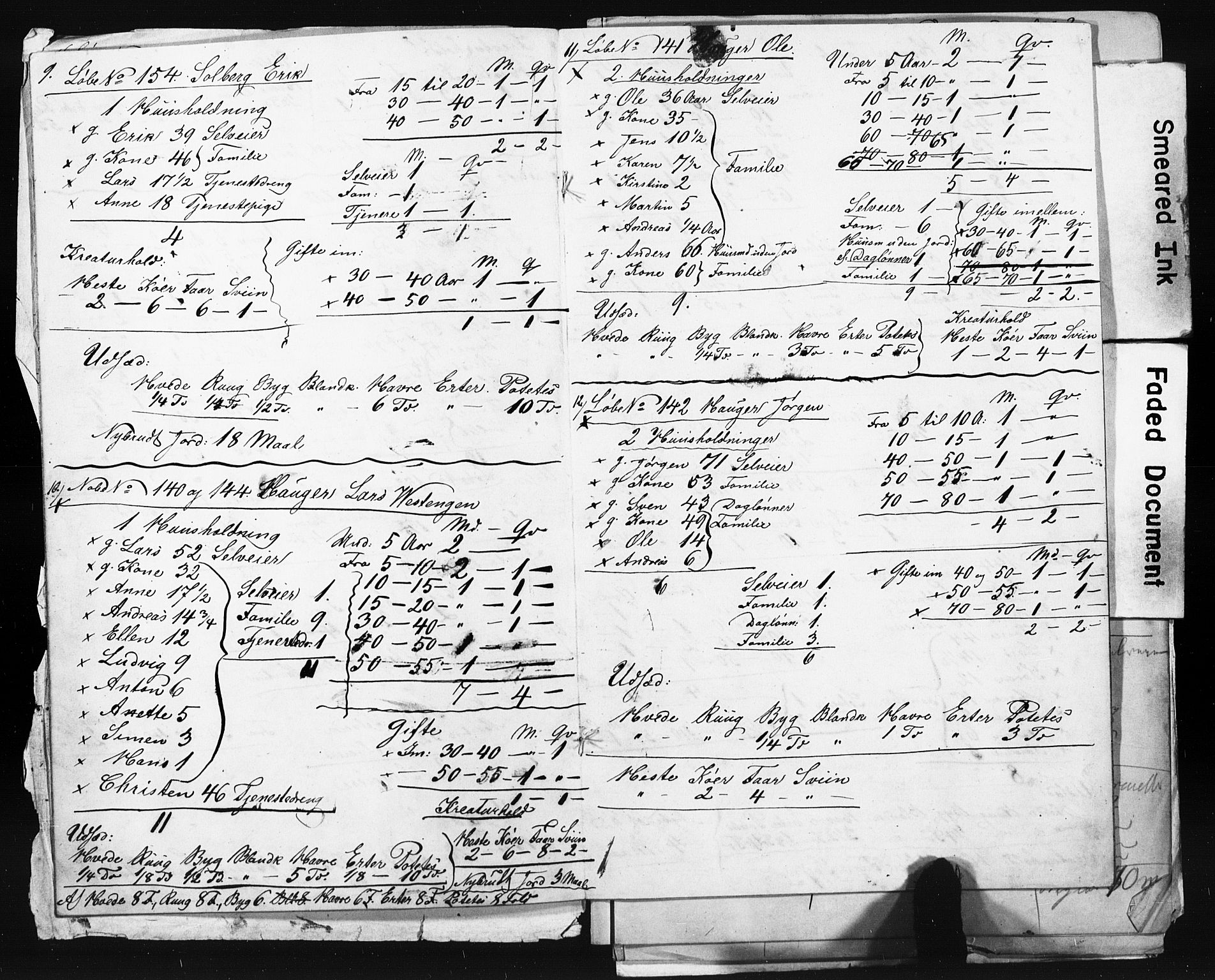 SAO, Census 1855 for Asker, 1855, p. 54