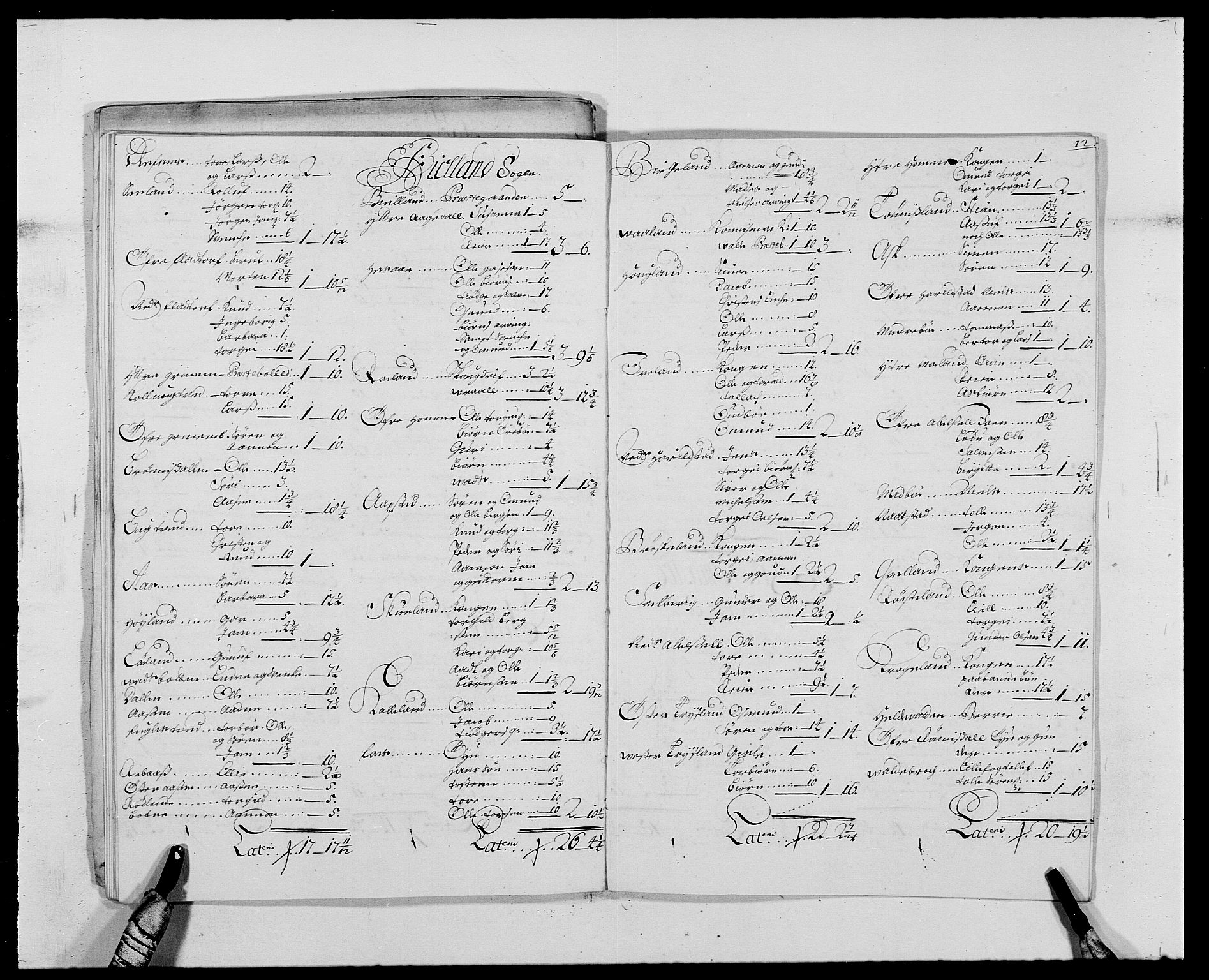 Rentekammeret inntil 1814, Reviderte regnskaper, Fogderegnskap, AV/RA-EA-4092/R41/L2536: Fogderegnskap Lista, 1690-1693, p. 90
