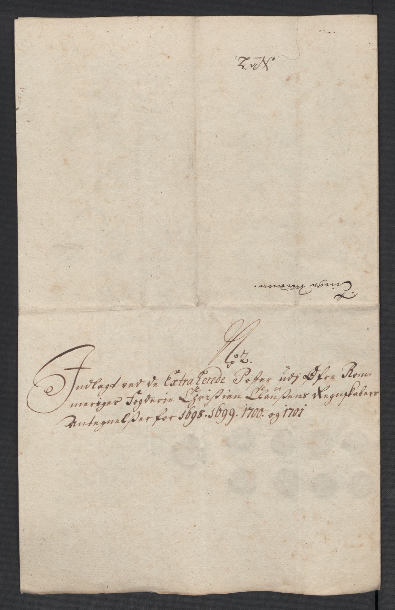 Rentekammeret inntil 1814, Reviderte regnskaper, Fogderegnskap, AV/RA-EA-4092/R12/L0715: Fogderegnskap Øvre Romerike, 1698-1701, p. 158