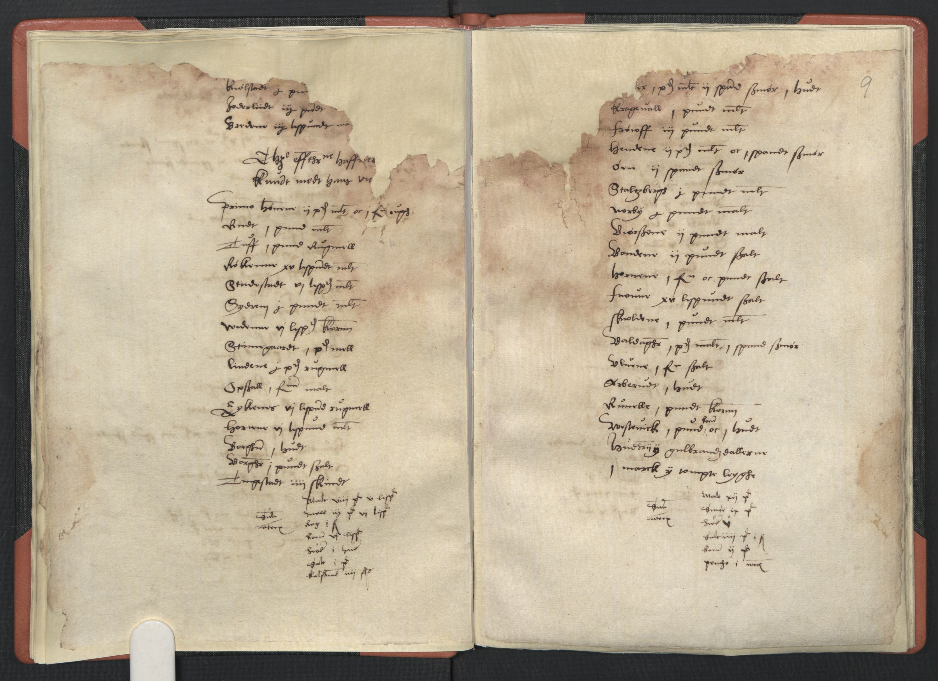 Rentekammeret inntil 1814, Reviderte regnskaper, Lensregnskaper, AV/RA-EA-5023/R/Ra/L0016: Kirke- og klostergods, kommunegods m.m., 1549-1555;   Bergverksregnskap, 1540-1541, 1540-1555