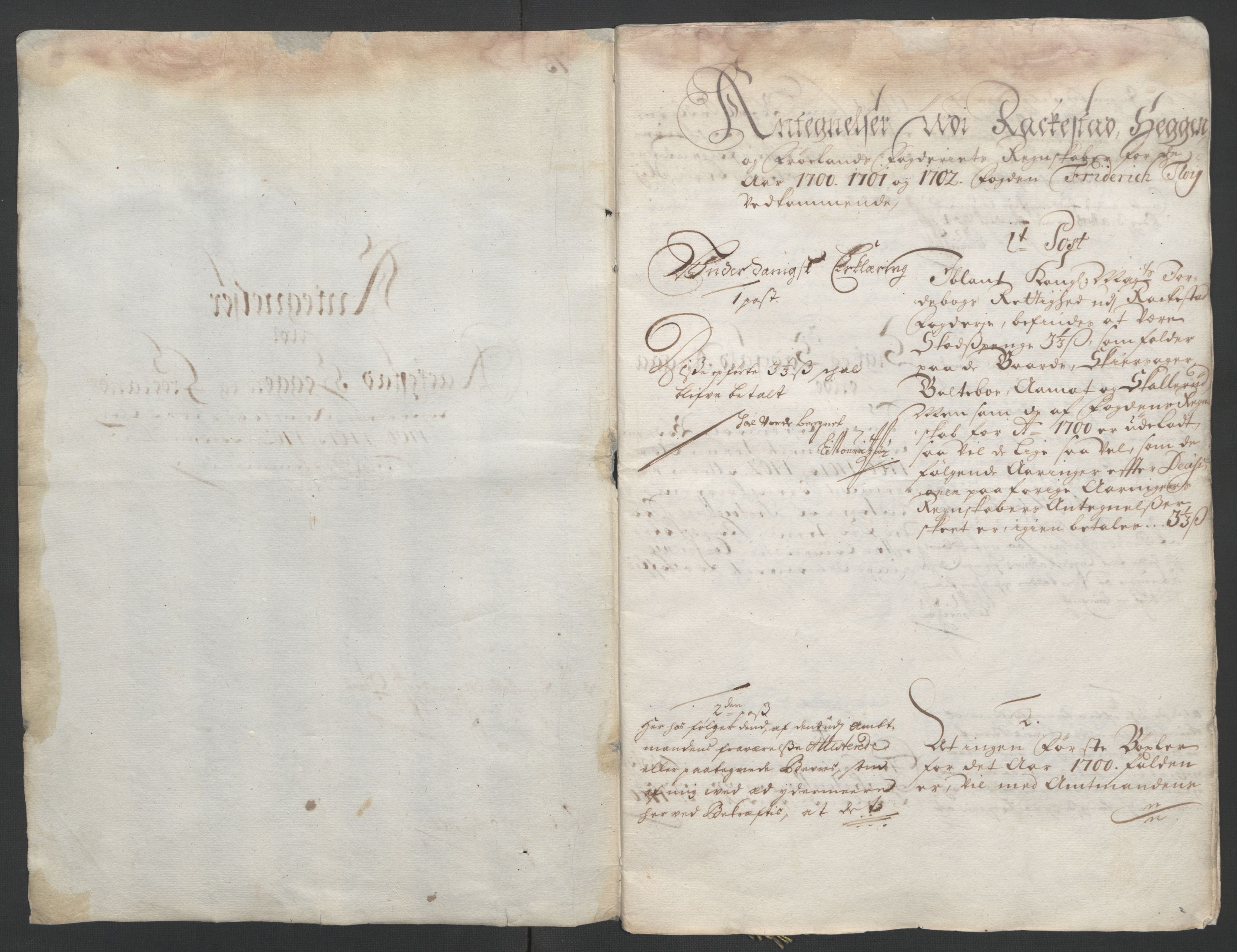 Rentekammeret inntil 1814, Reviderte regnskaper, Fogderegnskap, AV/RA-EA-4092/R07/L0294: Fogderegnskap Rakkestad, Heggen og Frøland, 1702, p. 379