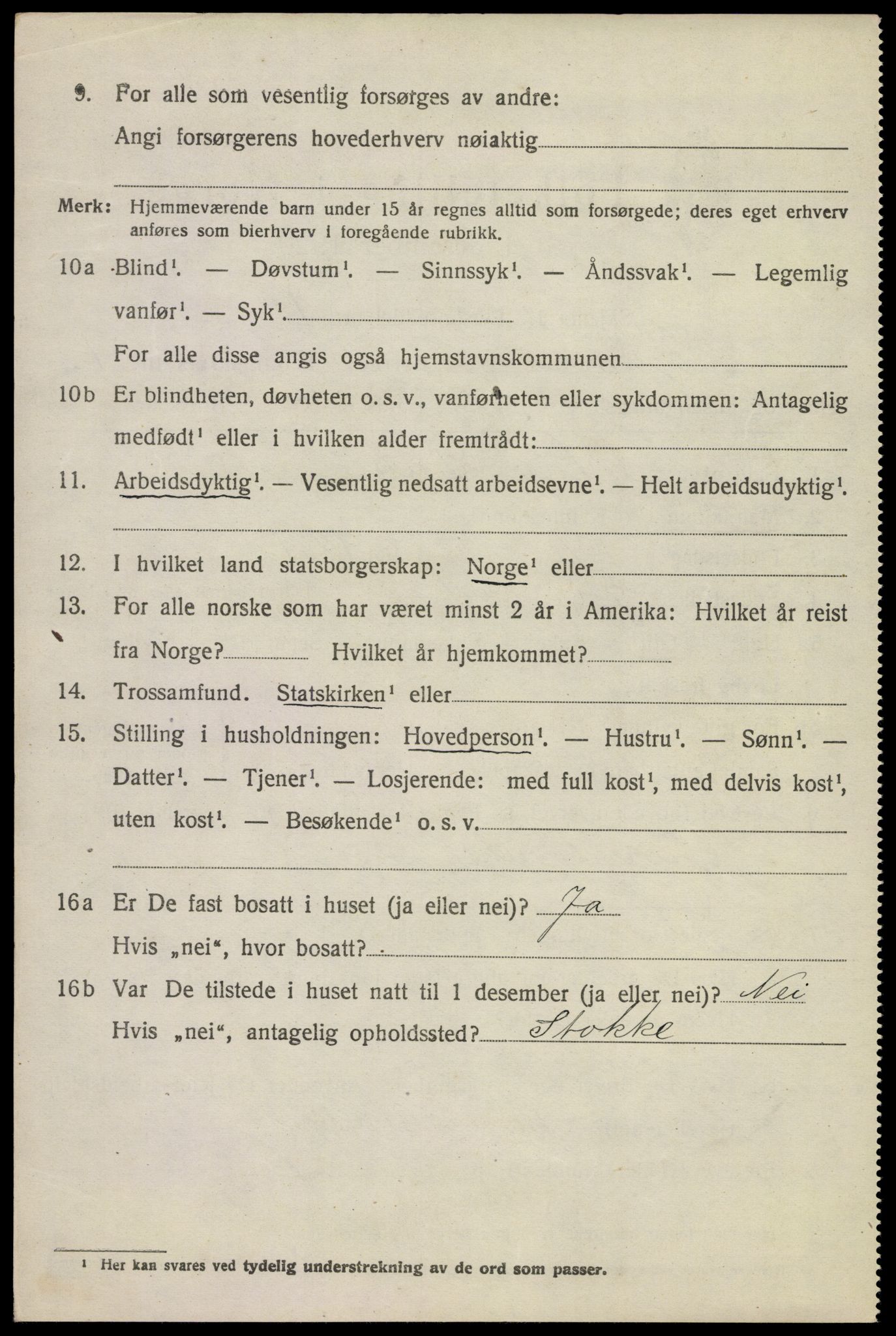 SAKO, 1920 census for Tjøme, 1920, p. 1522