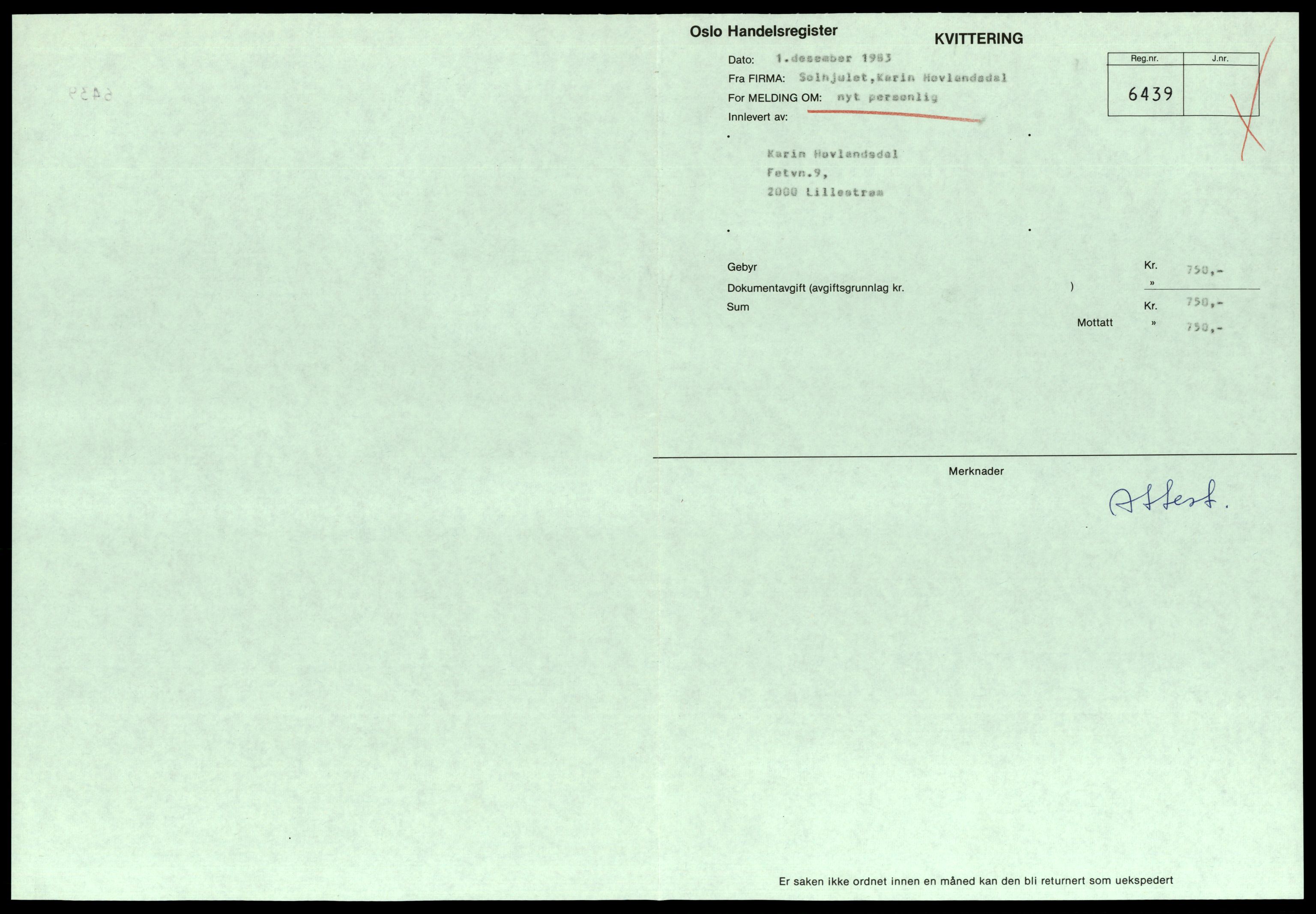 Oslo byfogd, Handelsregisteret, SAT/A-10867/G/Gc/Gca/L0760: Ikke konverterte foretak, Solhj-Solm, 1890-1990, p. 1