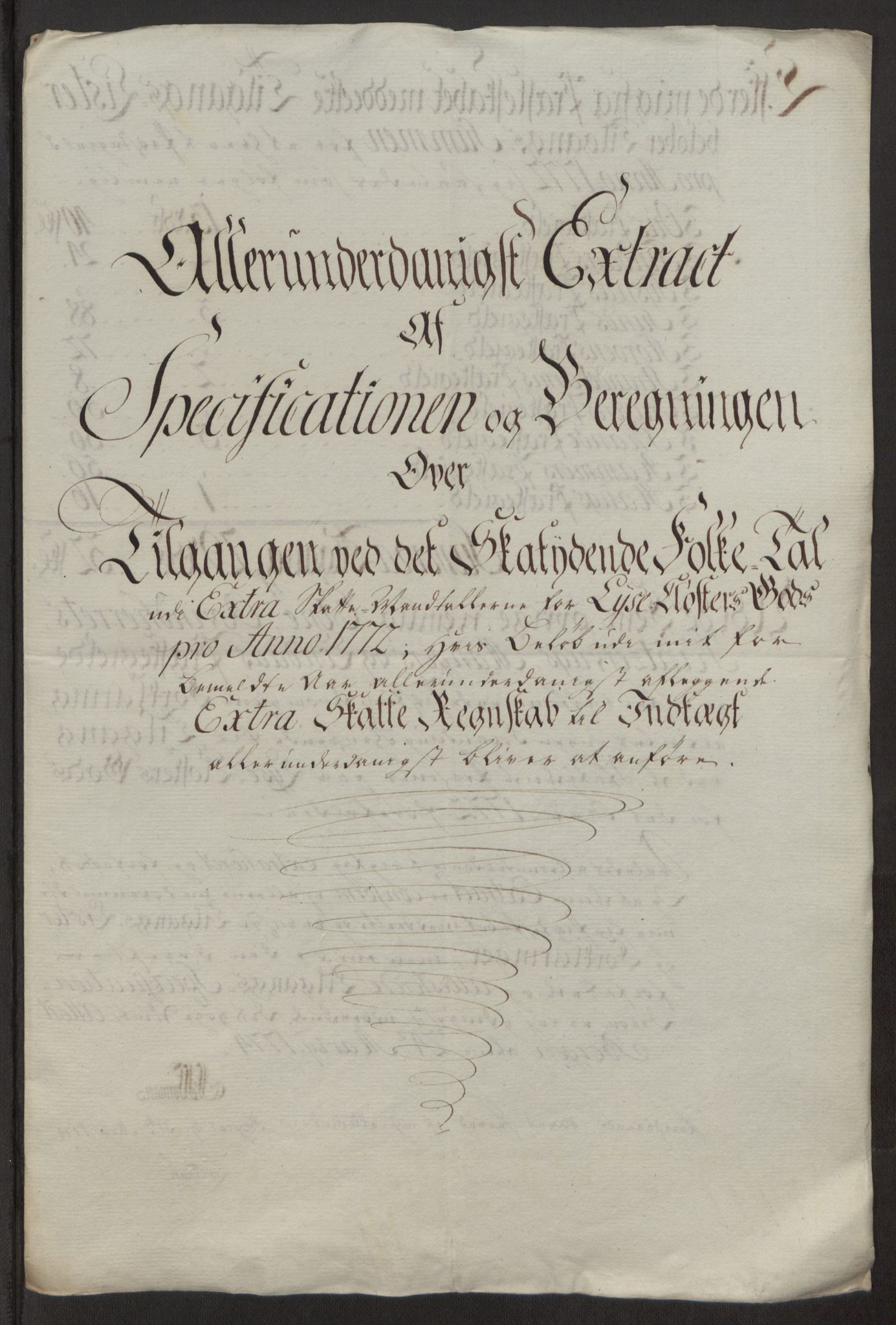 Rentekammeret inntil 1814, Reviderte regnskaper, Fogderegnskap, RA/EA-4092/R50/L3180: Ekstraskatten Lyse kloster, 1762-1783, p. 273