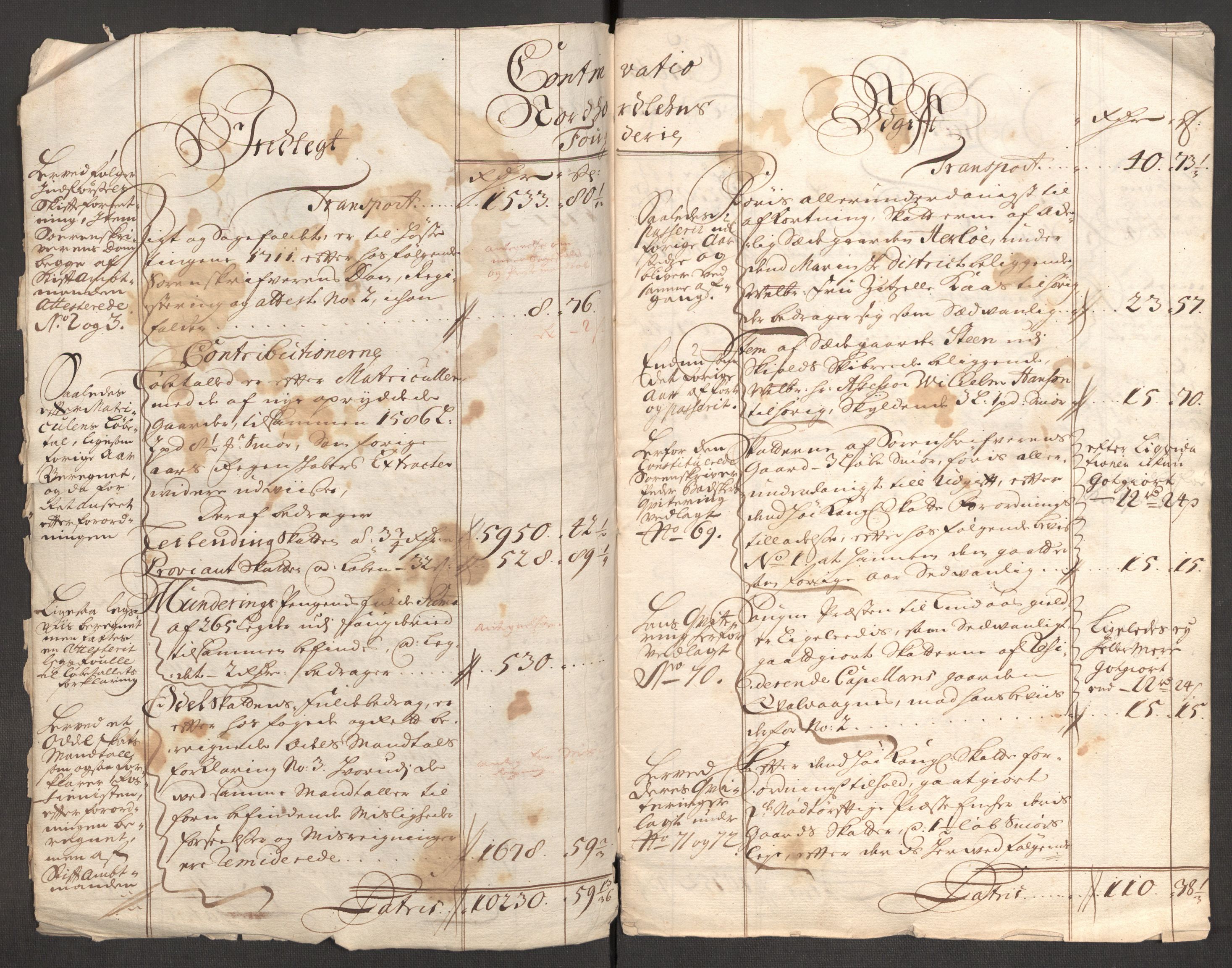 Rentekammeret inntil 1814, Reviderte regnskaper, Fogderegnskap, RA/EA-4092/R51/L3192: Fogderegnskap Nordhordland og Voss, 1711, p. 5