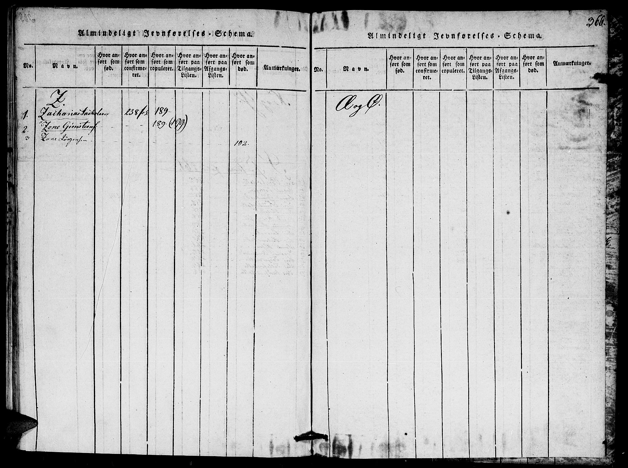 Gjerstad sokneprestkontor, SAK/1111-0014/F/Fa/Faa/L0004: Parish register (official) no. A 4, 1816-1829, p. 366