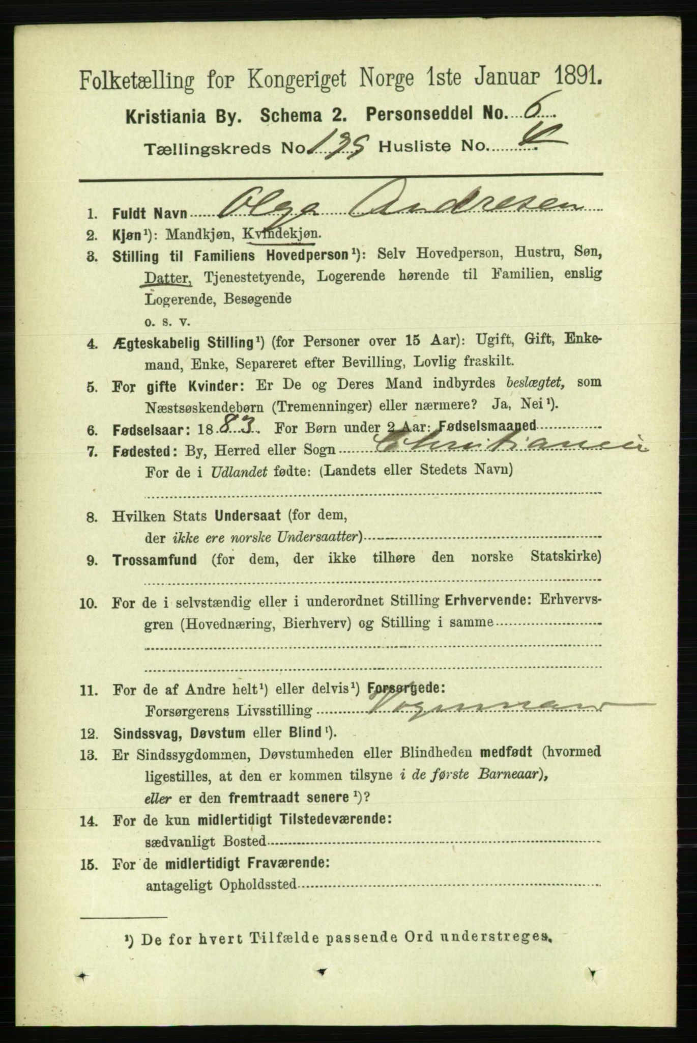 RA, 1891 census for 0301 Kristiania, 1891, p. 119762