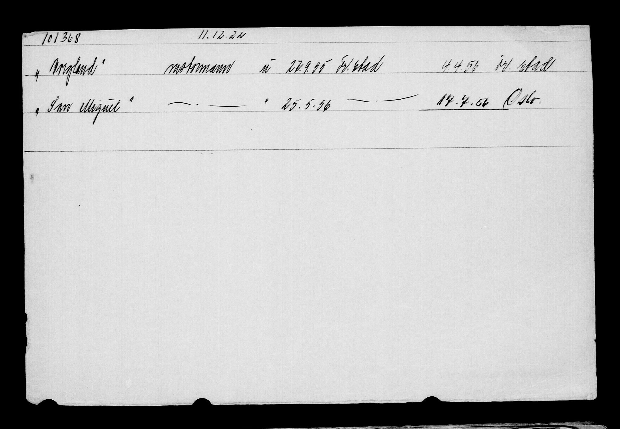 Direktoratet for sjømenn, AV/RA-S-3545/G/Gb/L0213: Hovedkort, 1922, p. 224